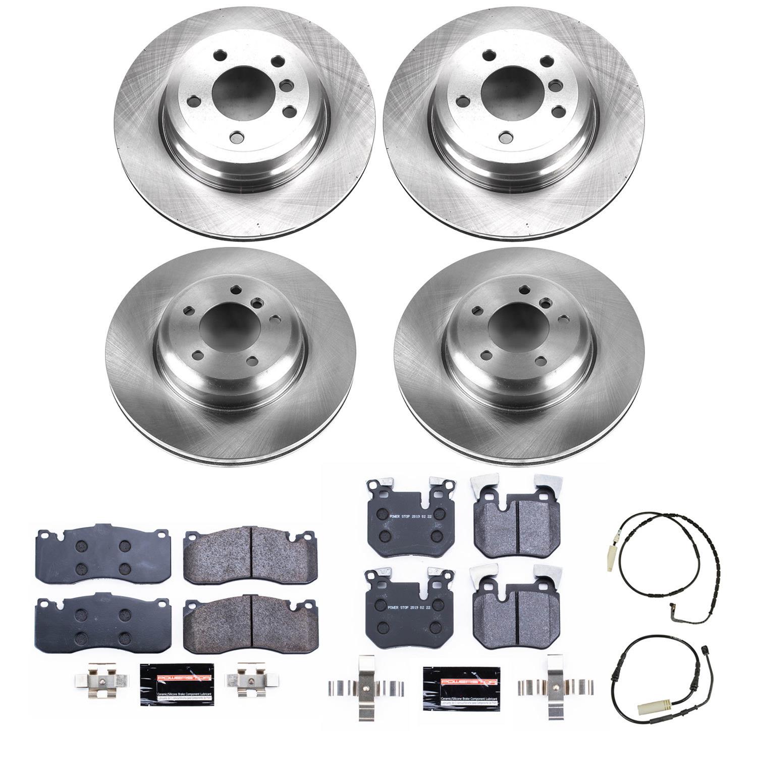 Power Stop 08-10 BMW 135i Front & Rear Track Day SPEC Brake Kit (1x psbTDSK5688, 1x psbTDSK5685) thumbnail 3