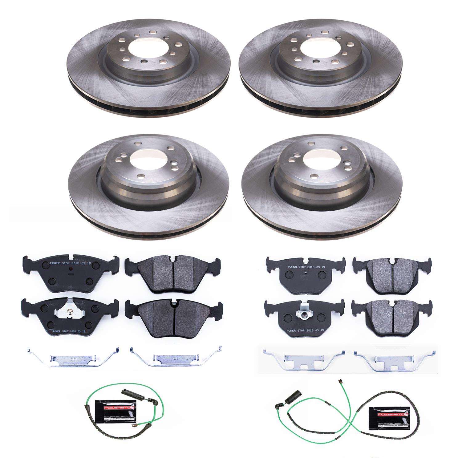 Power Stop 01-06 BMW M3 Front & Rear Track Day SPEC Brake Kit (1x psbTDSK2903, 1x psbTDSK5732) thumbnail 5