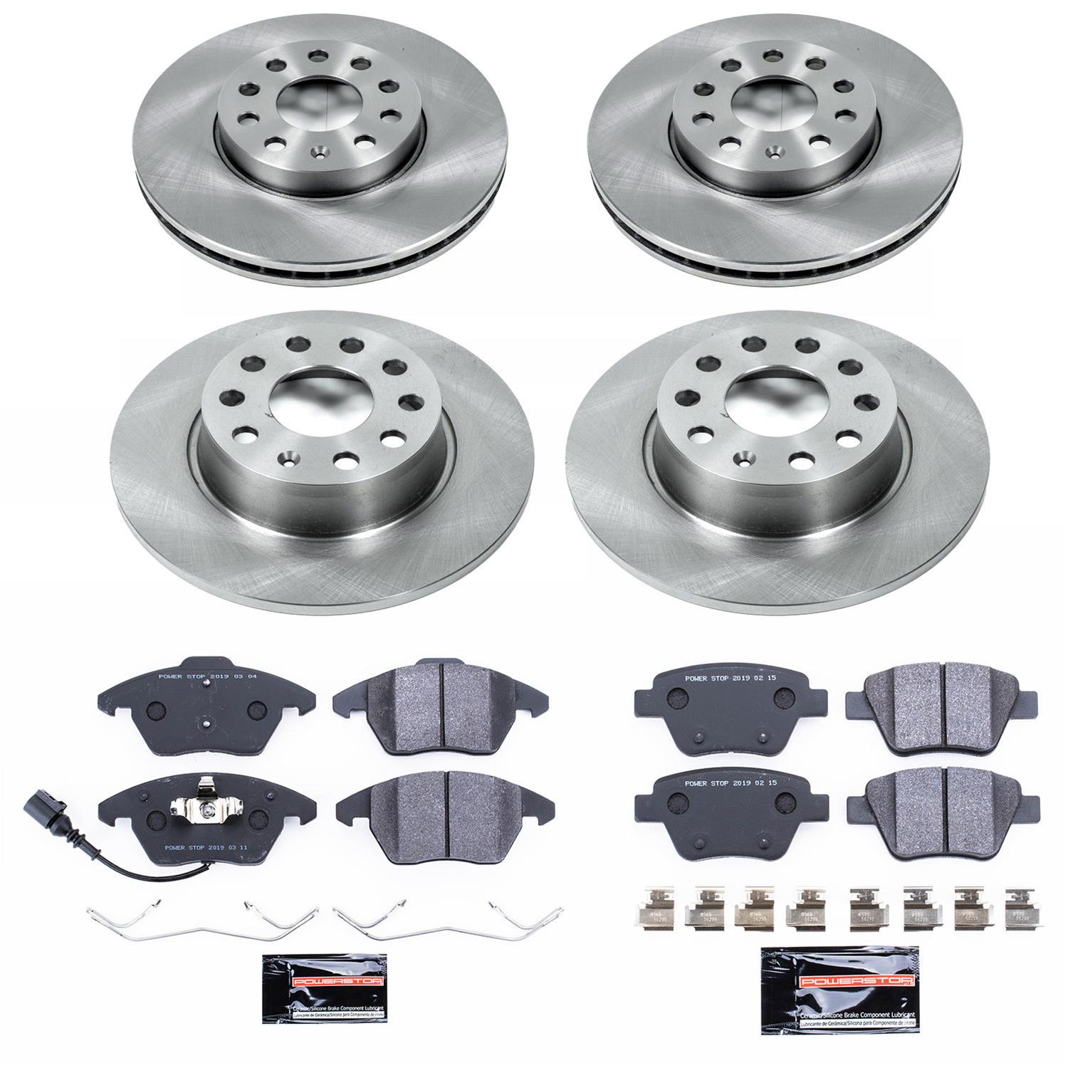 Power Stop 2012 Volkswagen Beetle Front & Rear Track Day SPEC Brake Kit (1x psbTDSK5667, 1x psbTDSK4623) thumbnail 2