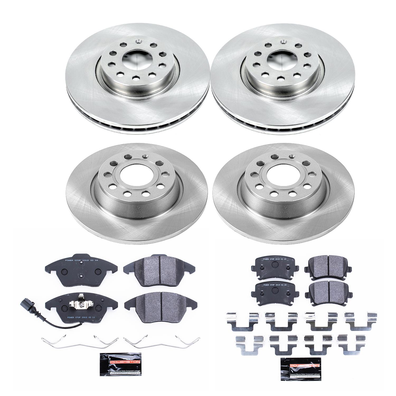 Power Stop 2013 Audi A3 Front & Rear Track Day SPEC Brake Kit (1x psbTDSK5662, 1x psbTDSK2259) thumbnail 5