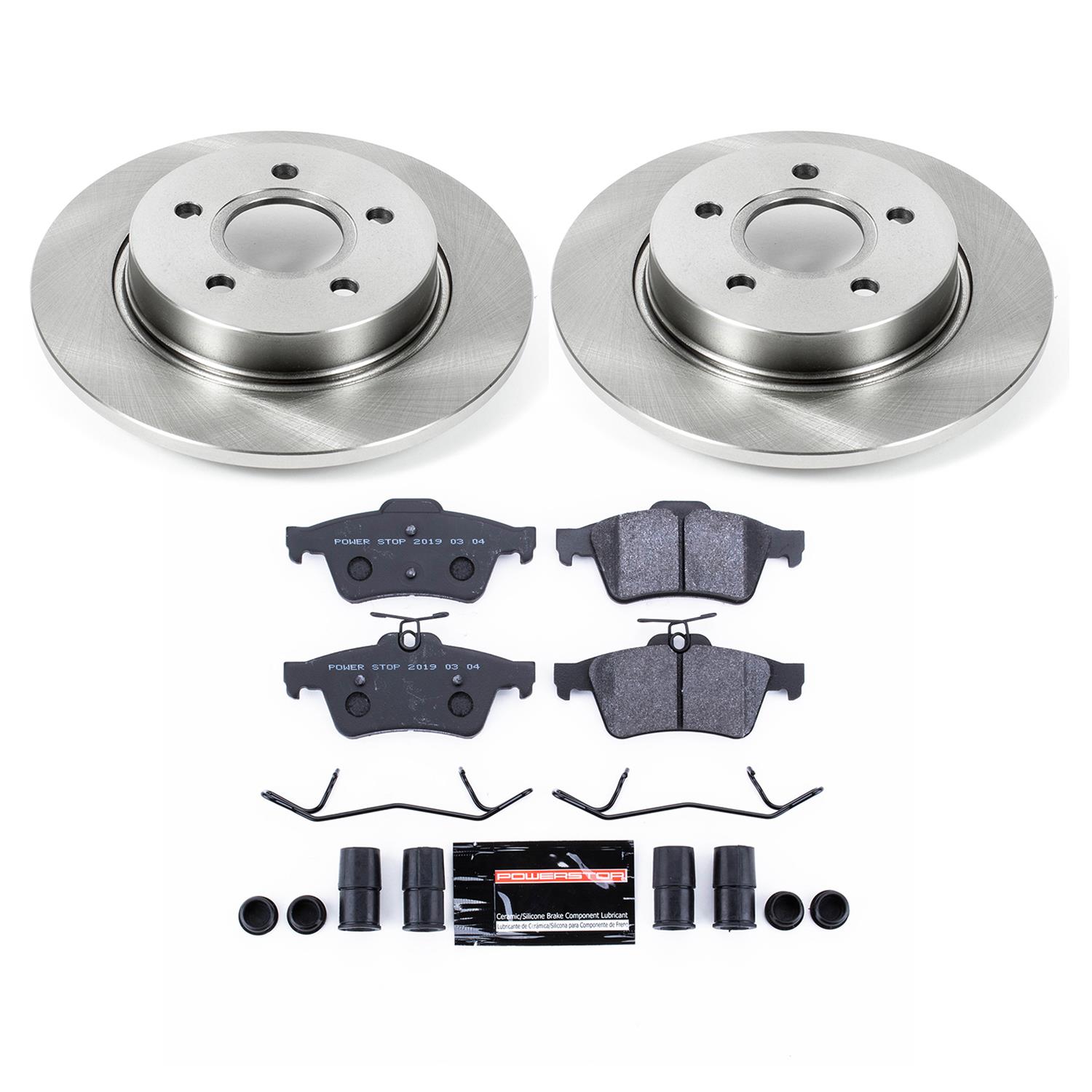 Power Stop 13-14 Ford Focus Front & Rear Track Day SPEC Brake Kit (1x psbTDSK5975, 1x psbTDSK6479) thumbnail 7