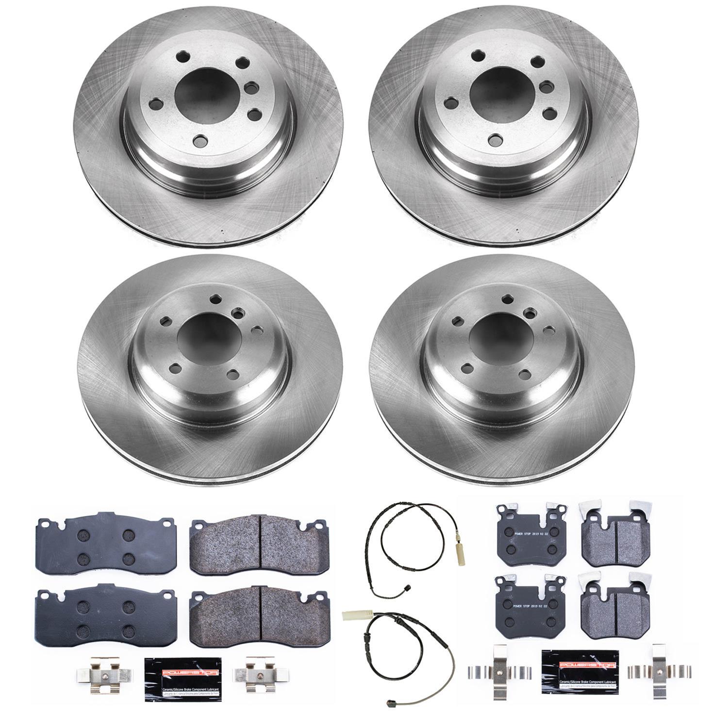 Power Stop 11-13 BMW 135i Front & Rear Track Day SPEC Brake Kit (1x psbTDSK6004, 1x psbTDSK6007) thumbnail 3