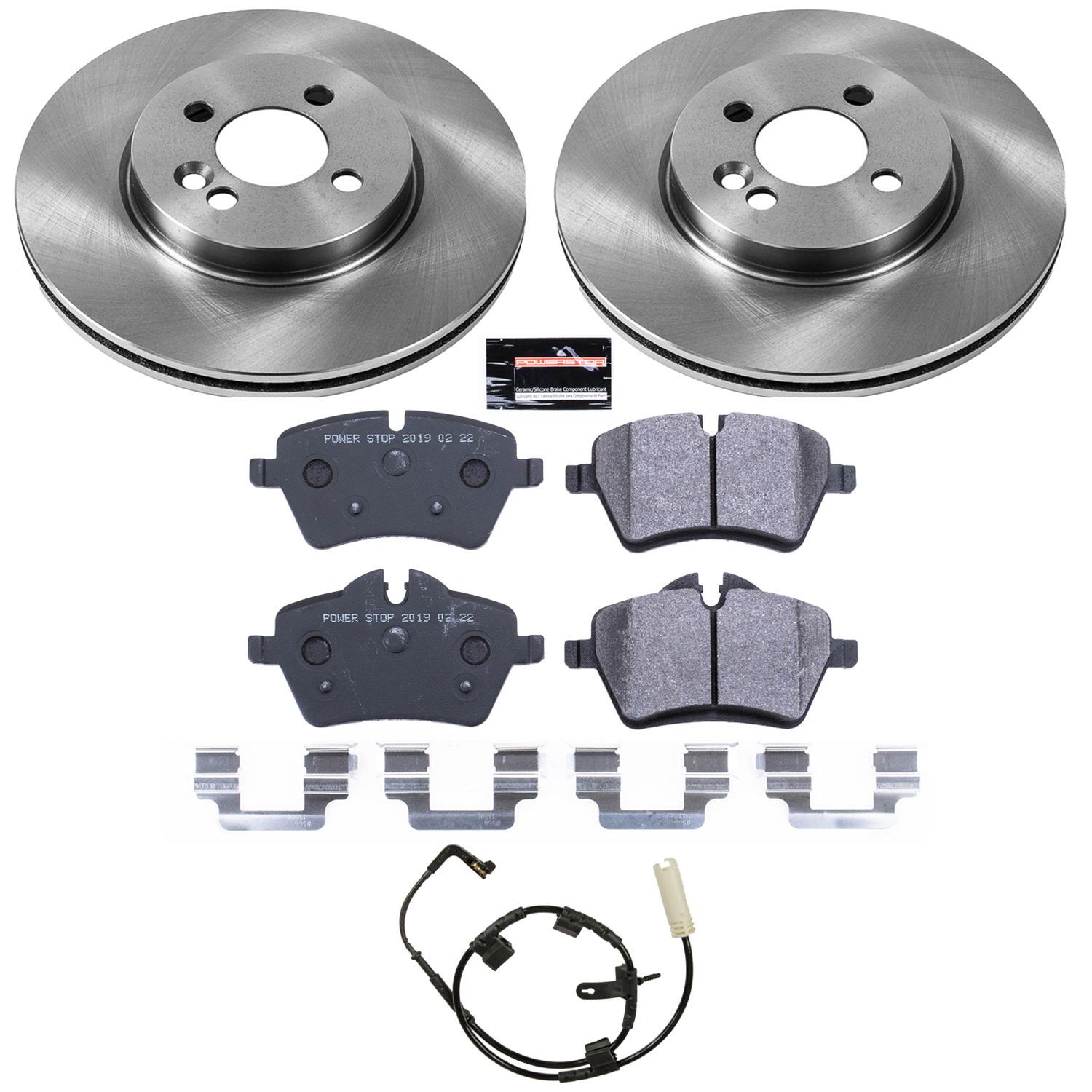 Power Stop 07-10 Mini Cooper Front & Rear Track Day SPEC Brake Kit (1x psbTDSK6068, 1x psbTDSK6281) thumbnail 7