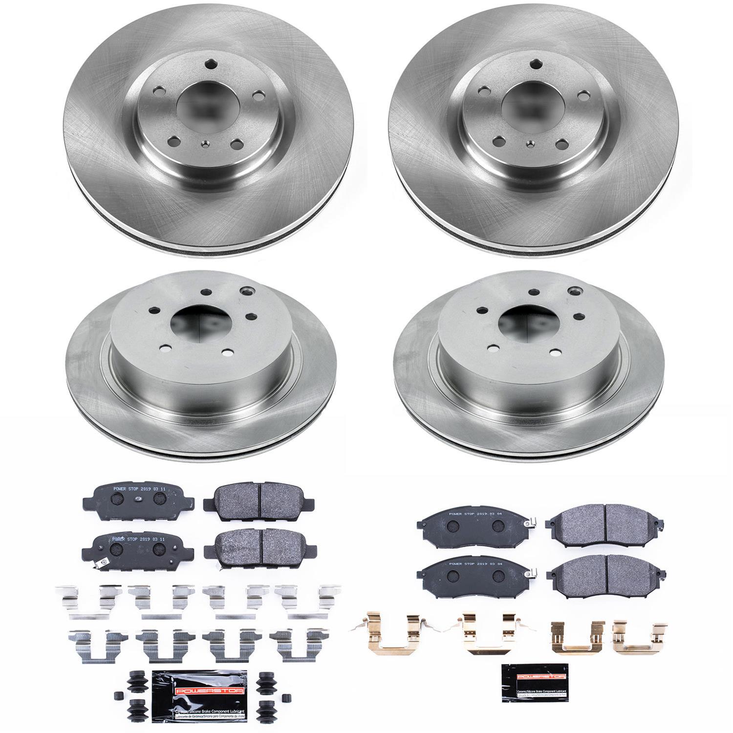 Power Stop 12-13 Infiniti M35h Front & Rear Track Day SPEC Brake Kit (1x psbTDSK112, 1x psbTDSK2427) thumbnail 3