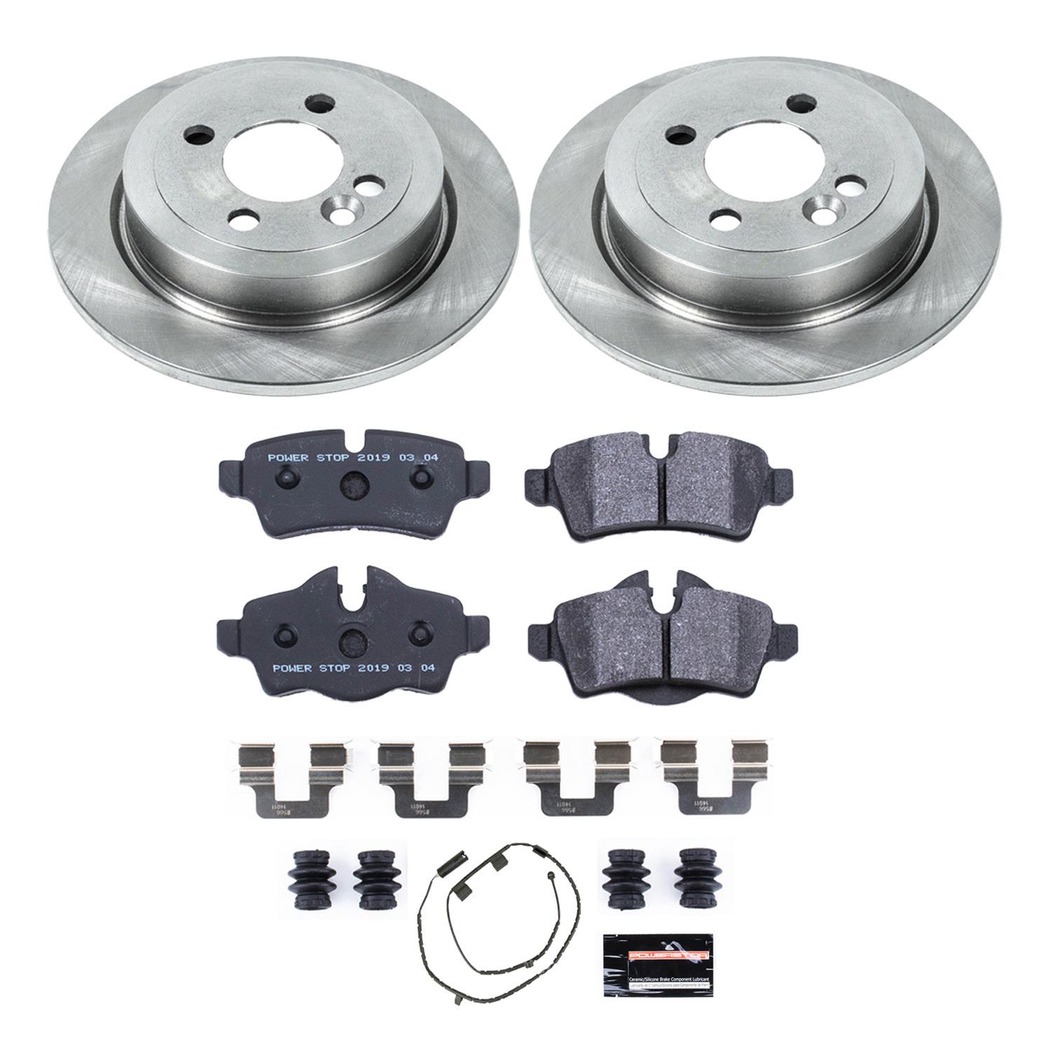 Power Stop 07-10 Mini Cooper Front & Rear Track Day SPEC Brake Kit (1x psbTDSK6068, 1x psbTDSK6281) thumbnail 8