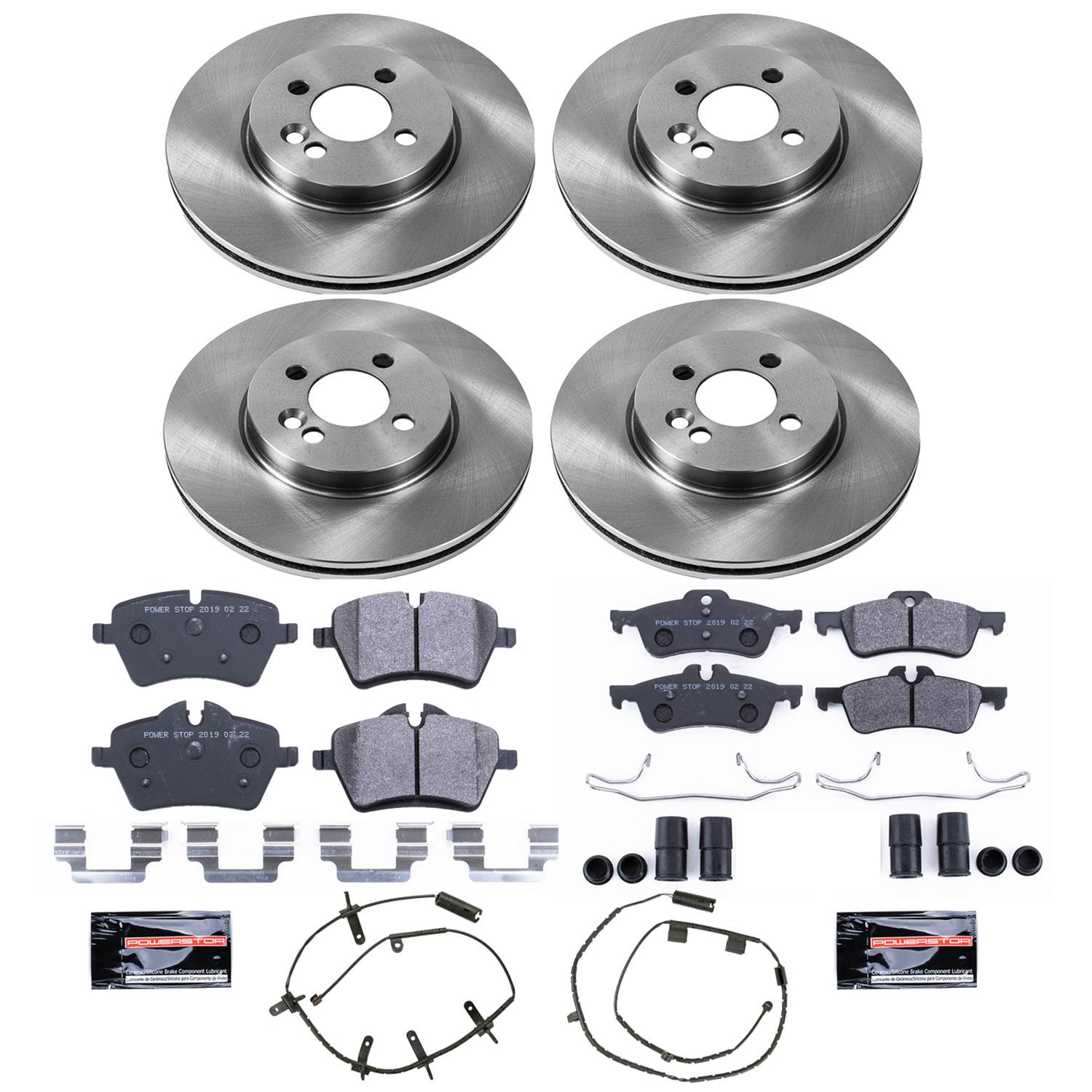 Power Stop 07-08 Mini Cooper Front & Rear Track Day SPEC Brake Kit (1x psbTDSK5784, 1x psbTDSK6280) thumbnail 3