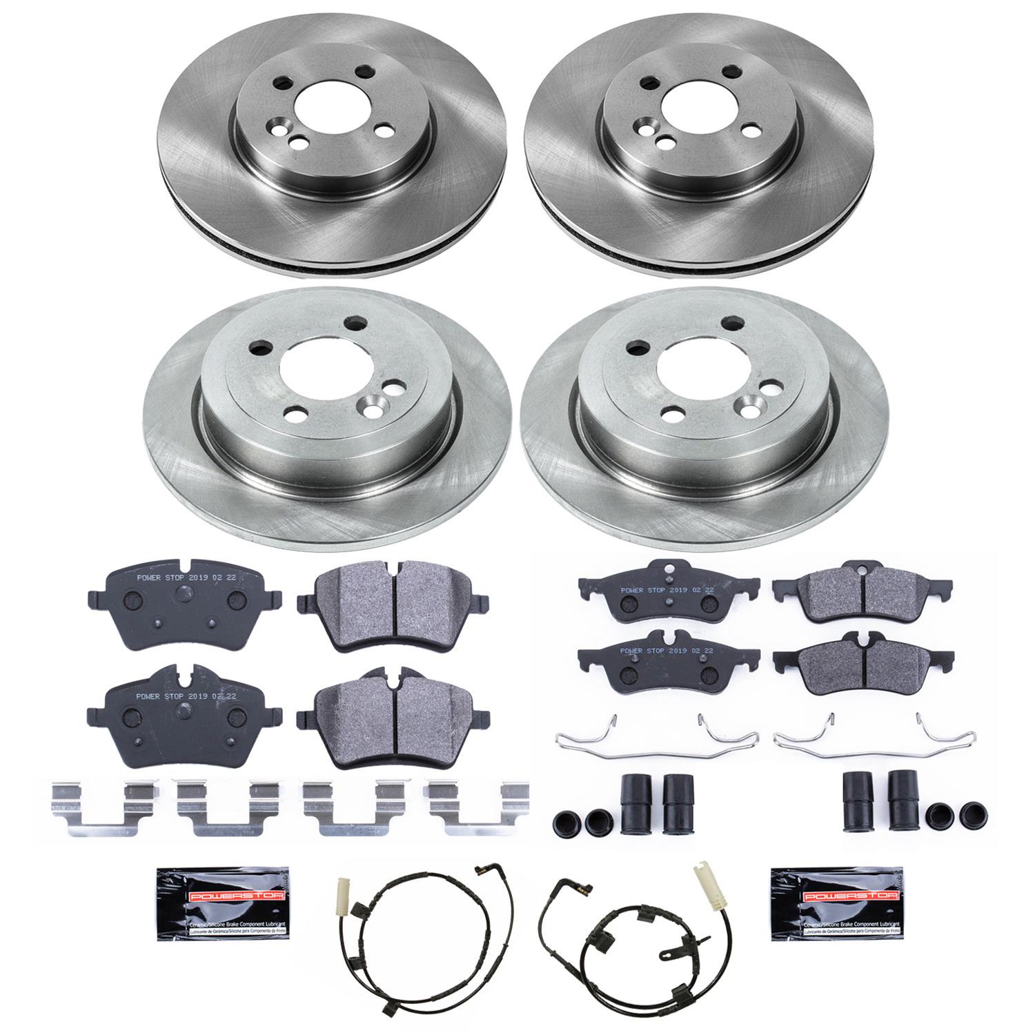 Power Stop 07-10 Mini Cooper Front & Rear Track Day SPEC Brake Kit (1x psbTDSK6068, 1x psbTDSK6281) thumbnail 4