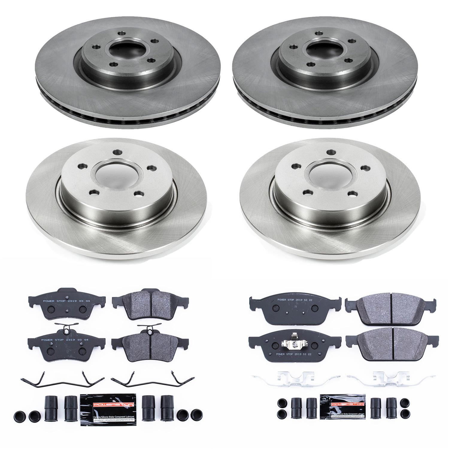Power Stop 13-14 Ford Focus Front & Rear Track Day SPEC Brake Kit (1x psbTDSK5975, 1x psbTDSK6479) thumbnail 5