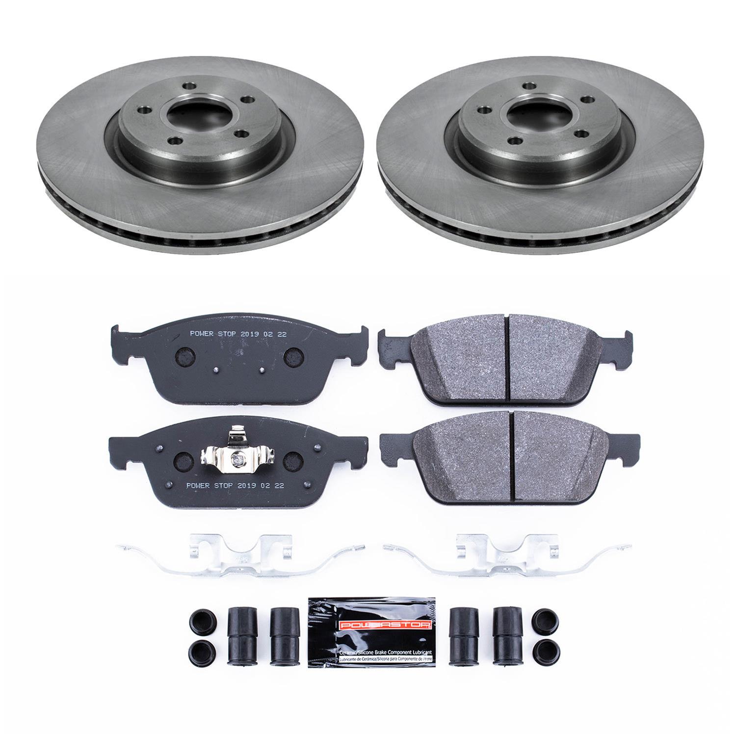 Power Stop 13-14 Ford Focus Front & Rear Track Day SPEC Brake Kit (1x psbTDSK5975, 1x psbTDSK6479) thumbnail 6