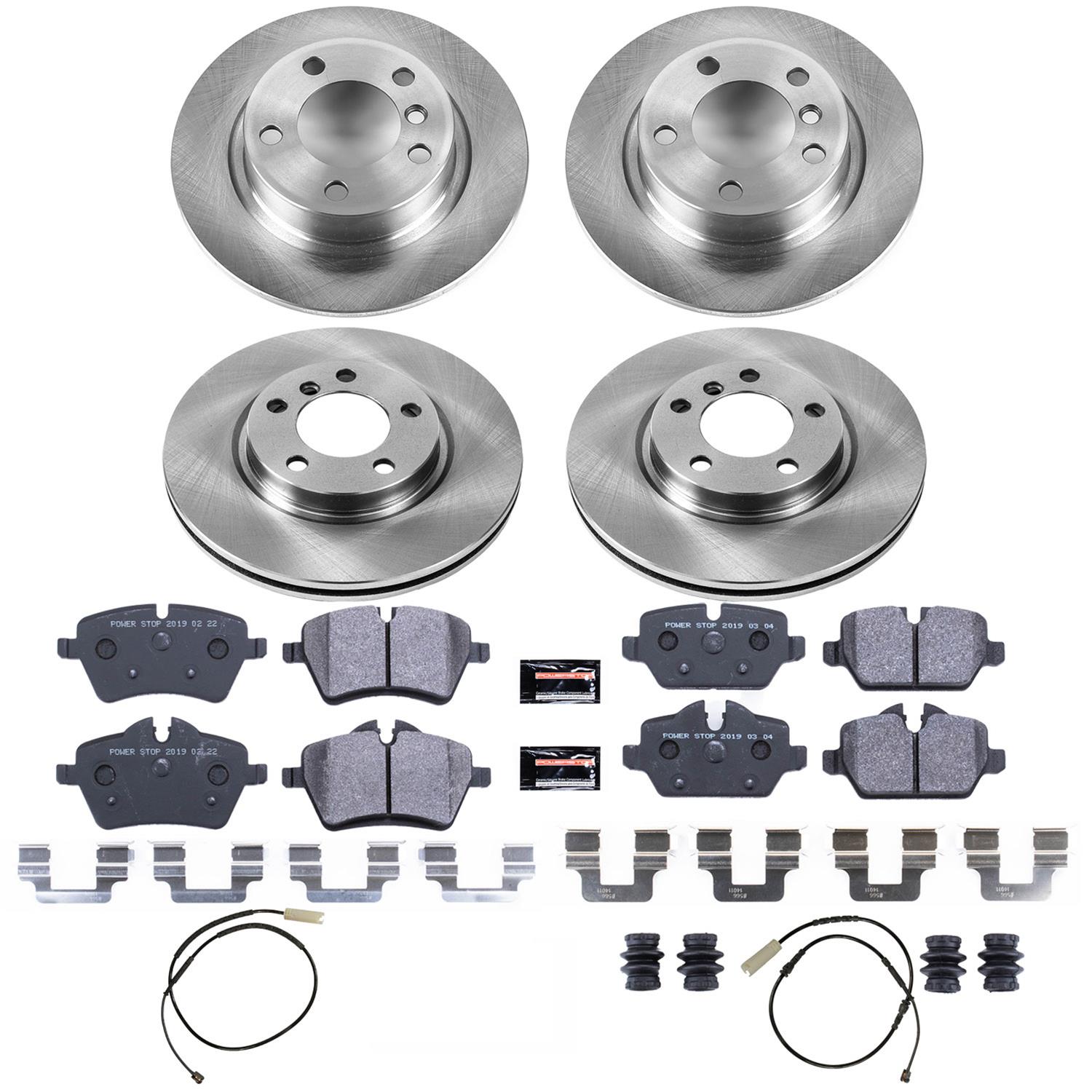 Power Stop 11-16 Mini Cooper Countryman Front & Rear Track Day SPEC Brake Kit (1x psbTDSK6664, 1x psbTDSK6665) thumbnail 3
