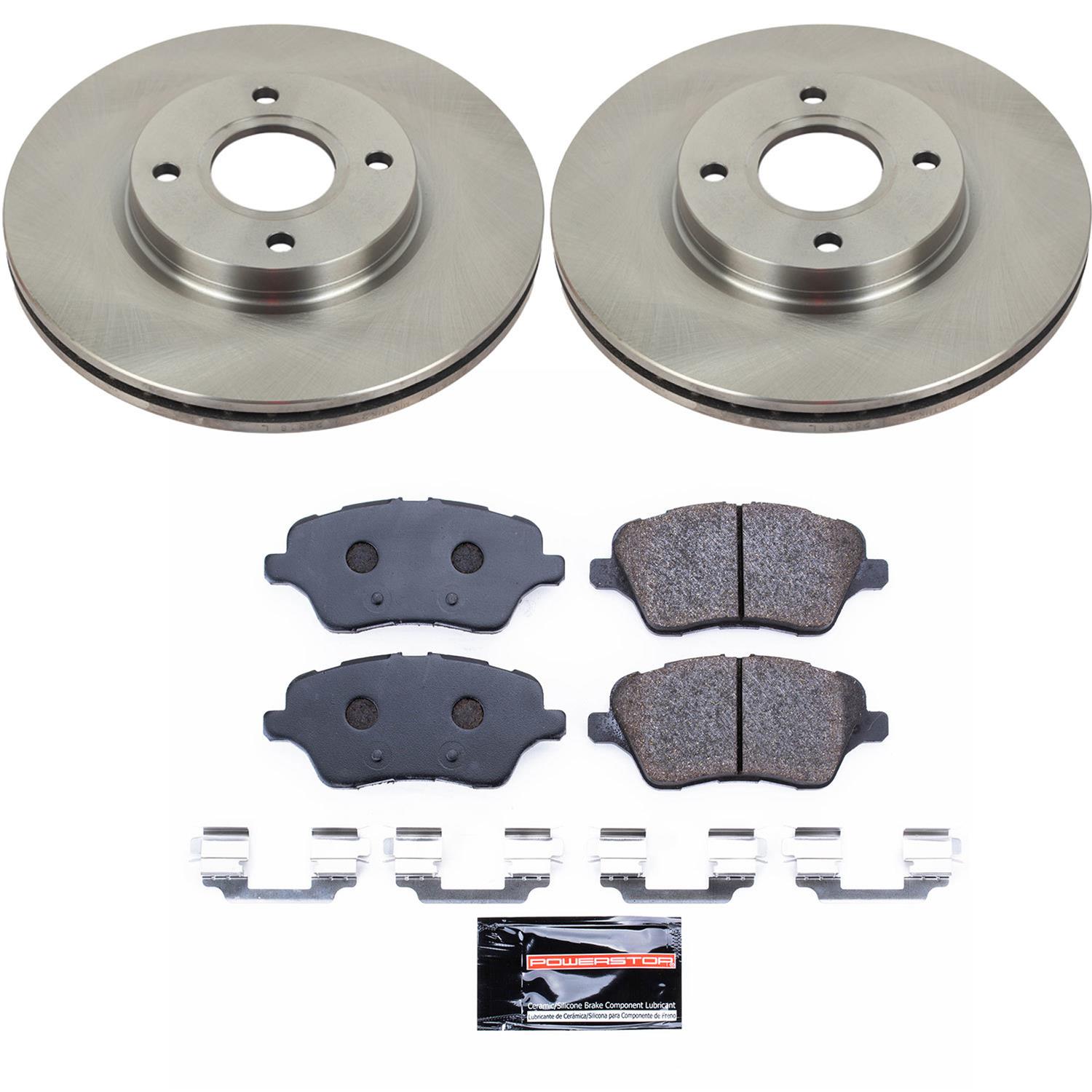 Power Stop 14-19 Ford Fiesta Front & Rear Track Day SPEC Brake Kit (1x psbTDSK1363, 1x psbTDSK6818) thumbnail 6