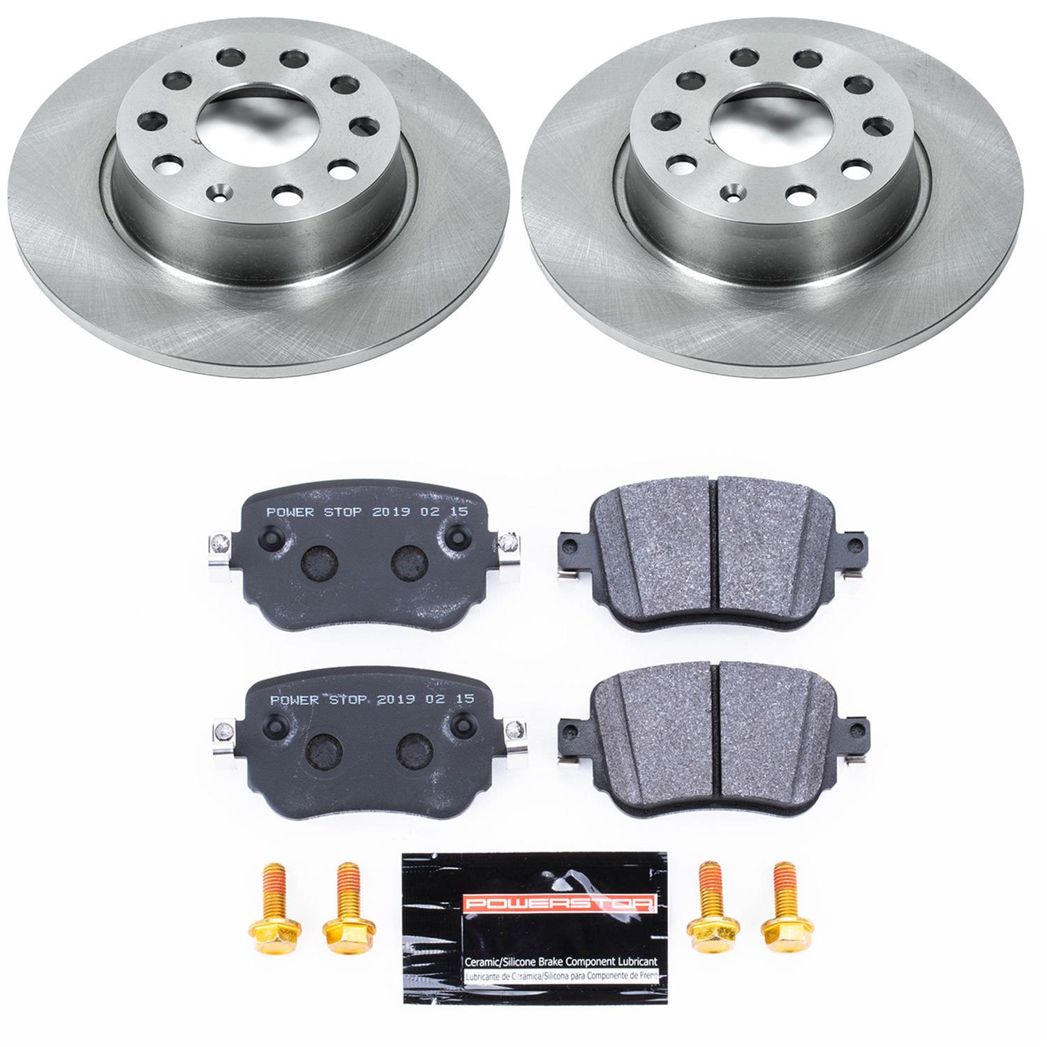 Power Stop 2019 Volkswagen Golf Alltrack Front & Rear Track Day SPEC Brake Kit (1x psbTDSK7053, 1x psbTDSK7082) thumbnail 2