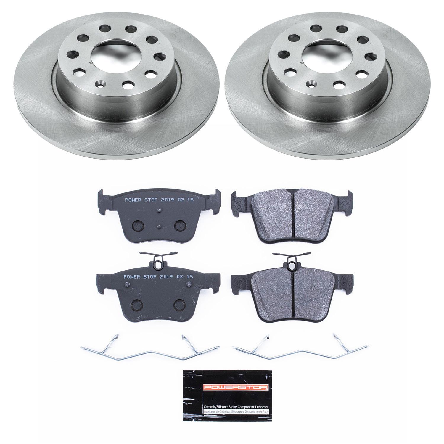 Power Stop 15-18 Audi A3 Front & Rear Track Day SPEC Brake Kit (1x psbTDSK7093, 1x psbTDSK7082) thumbnail 7