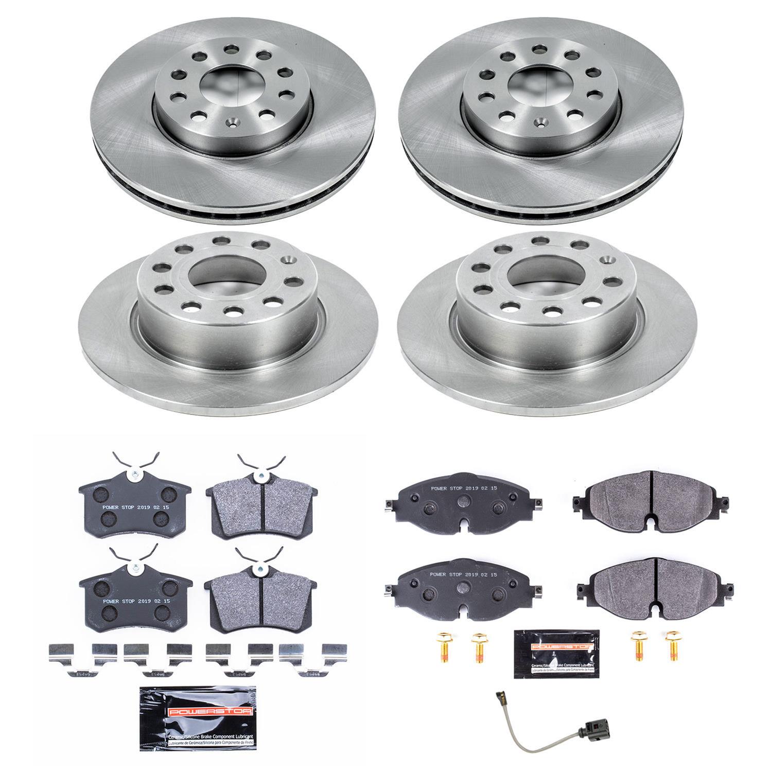 Power Stop 15-16 Volkswagen Golf Front & Rear Track Day SPEC Brake Kit (1x psbTDSK5671, 1x psbTDSK7080) thumbnail 4
