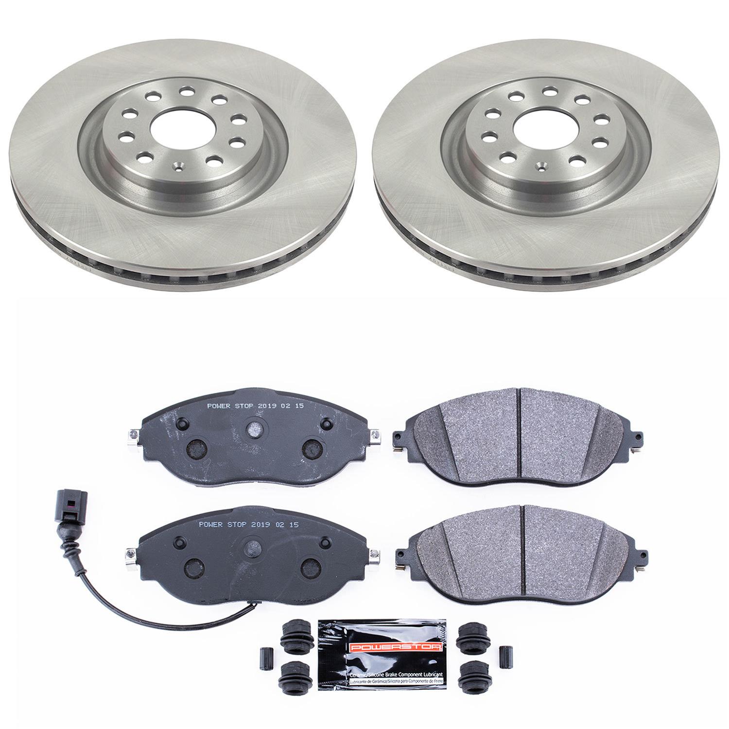 Power Stop 18-19 Volkswagen Tiguan Front & Rear Track Day SPEC Brake Kit (1x psbTDSK7175, 1x psbTDSK7176) thumbnail 5