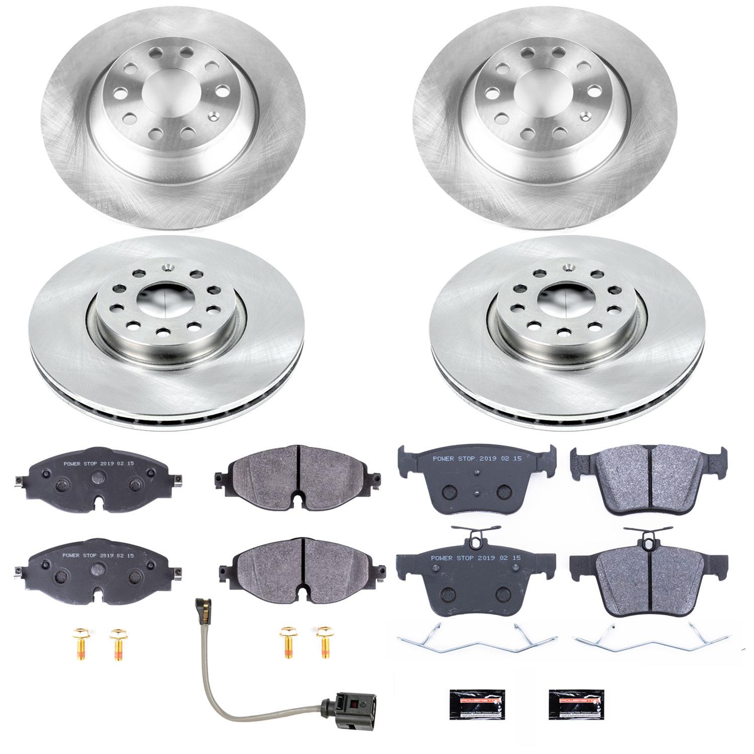 Power Stop 16-18 Audi TT Quattro Front & Rear Track Day SPEC Brake Kit (1x psbTDSK7082, 1x psbTDSK7176) thumbnail 5