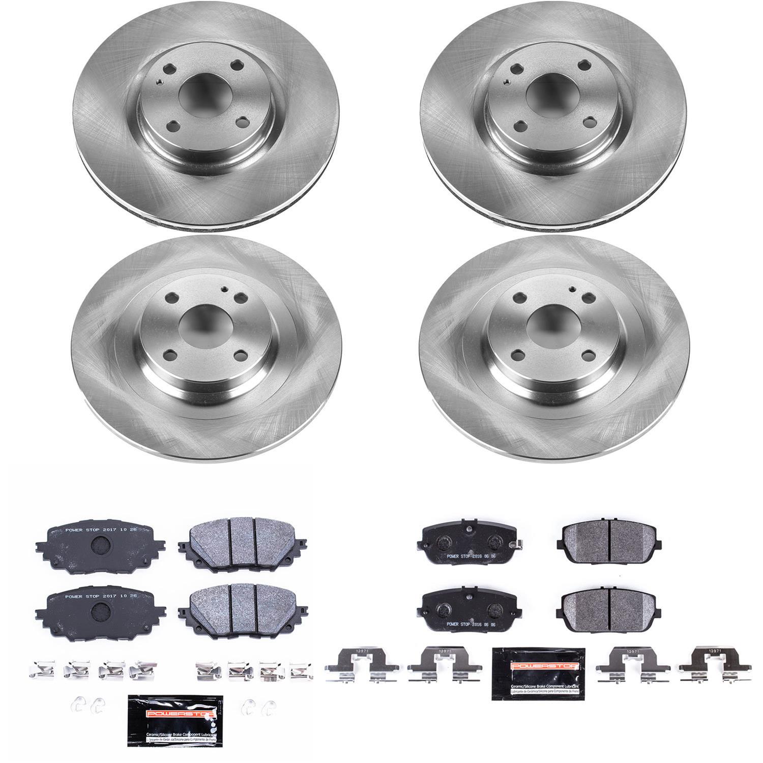 Power Stop 17-19 Fiat 124 Spider Front & Rear Track Day SPEC Brake Kit (1x psbTDSK7358, 1x psbTDSK7362) thumbnail 4