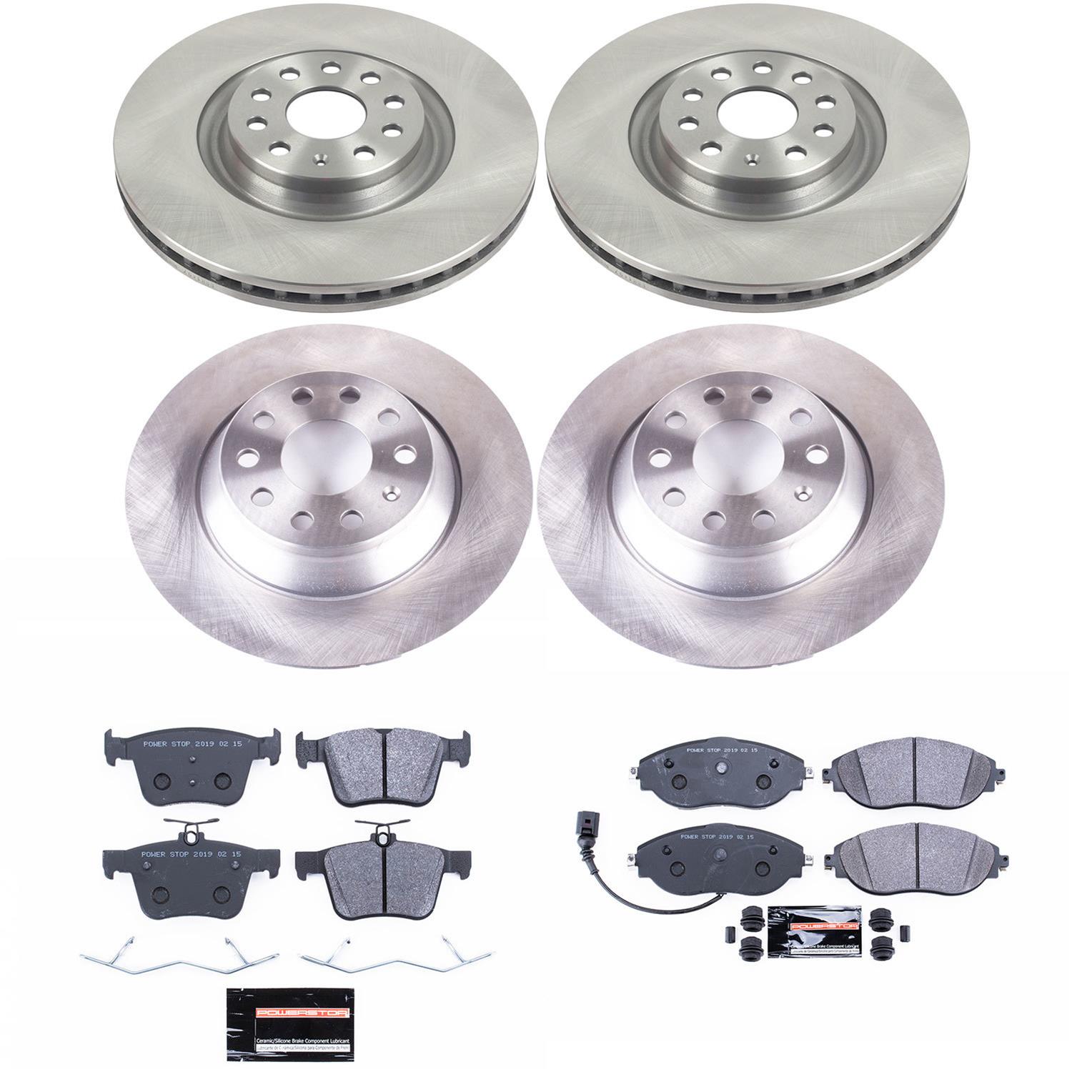 Power Stop 18-19 Volkswagen Tiguan Front & Rear Track Day SPEC Brake Kit (1x psbTDSK7175, 1x psbTDSK7176) thumbnail 6