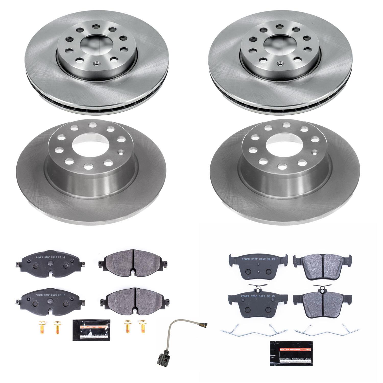 Power Stop 2019 Volkswagen Jetta Front & Rear Track Day SPEC Brake Kit (1x psbTDSK7080, 1x psbTDSK8337) thumbnail 6