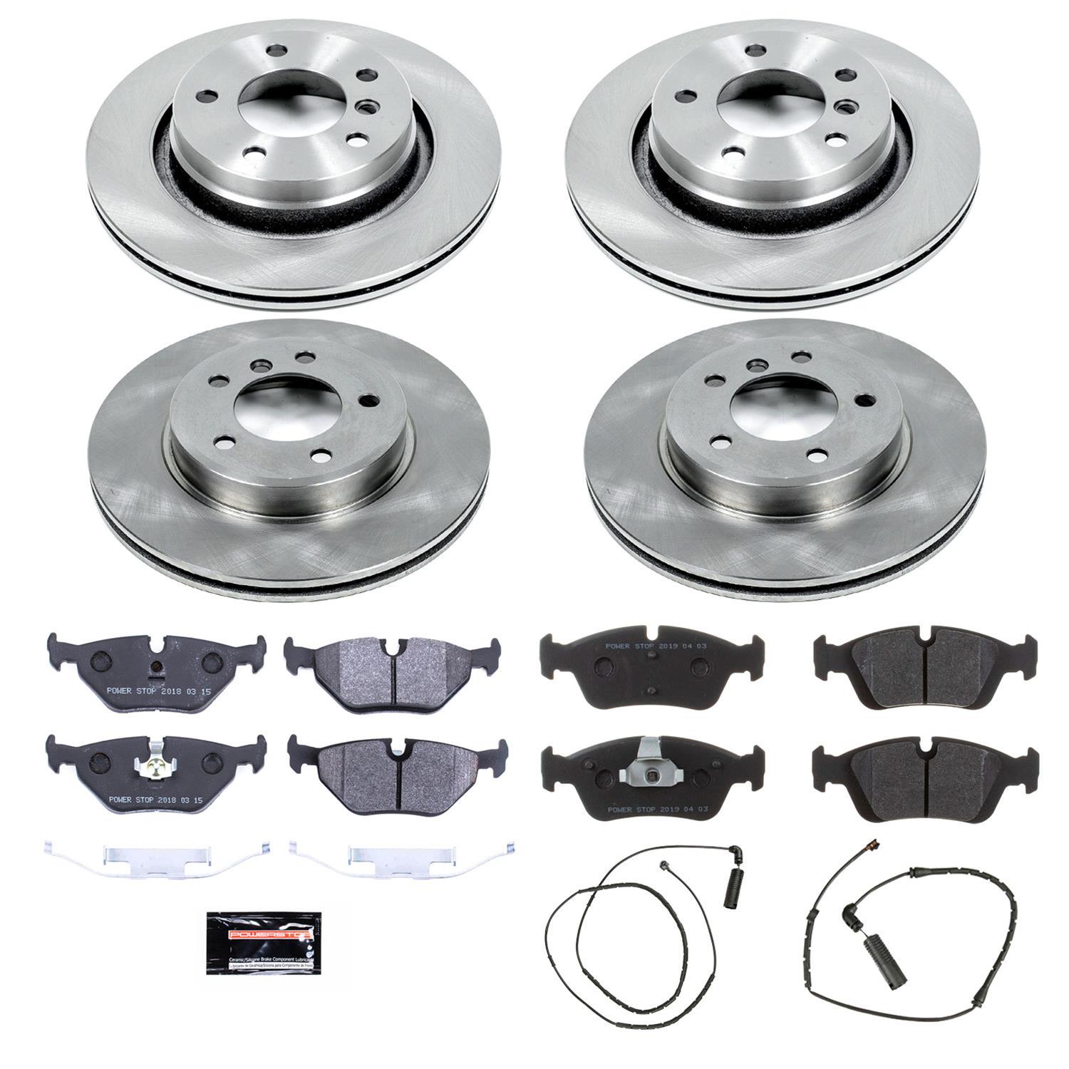 Power Stop 2000 BMW 323i Front & Rear Track Day SPEC Brake Kit (1x psbTDSK869, 1x psbTDSK877) thumbnail 5