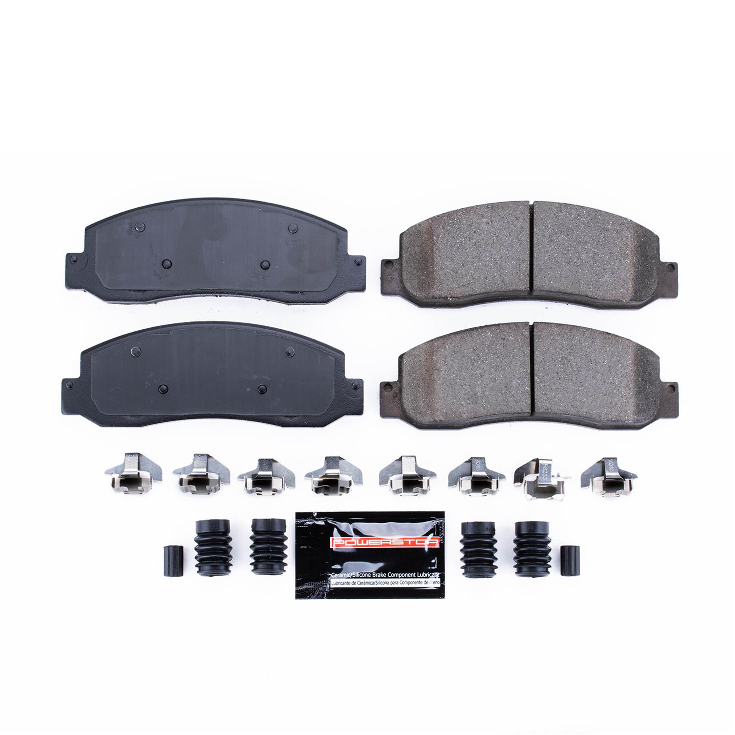 Power Stop 10-11 Ford F-350 Super Duty Front & Rear Z23 Evolution Brake Kit (1x psbK5579, 1x psbZ23-1069, 1x psbAR82128XL, 1x psbAR82128XR) thumbnail 4