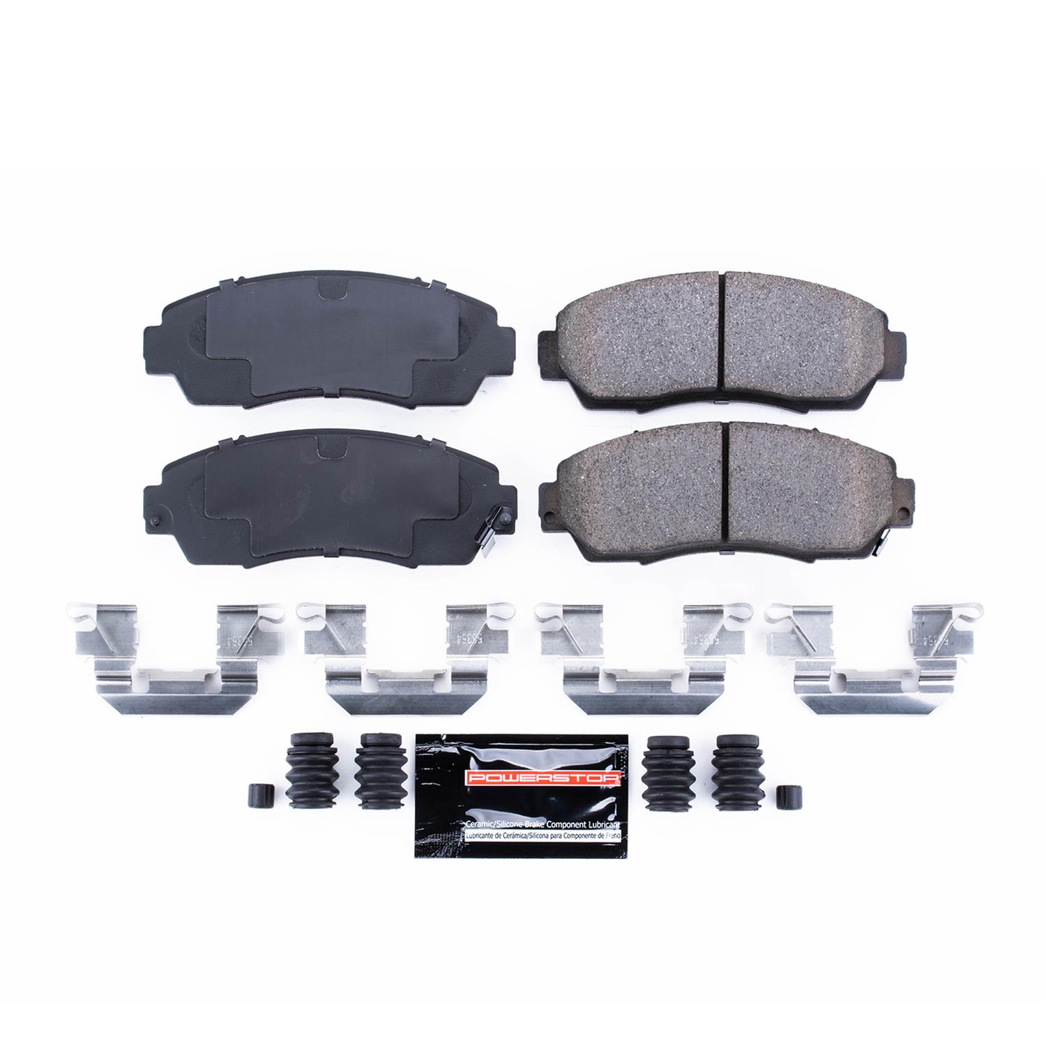Power Stop Z23-1938 Z23 Daily Driver Rear Carbon Fiber Ceramic Brake Pads