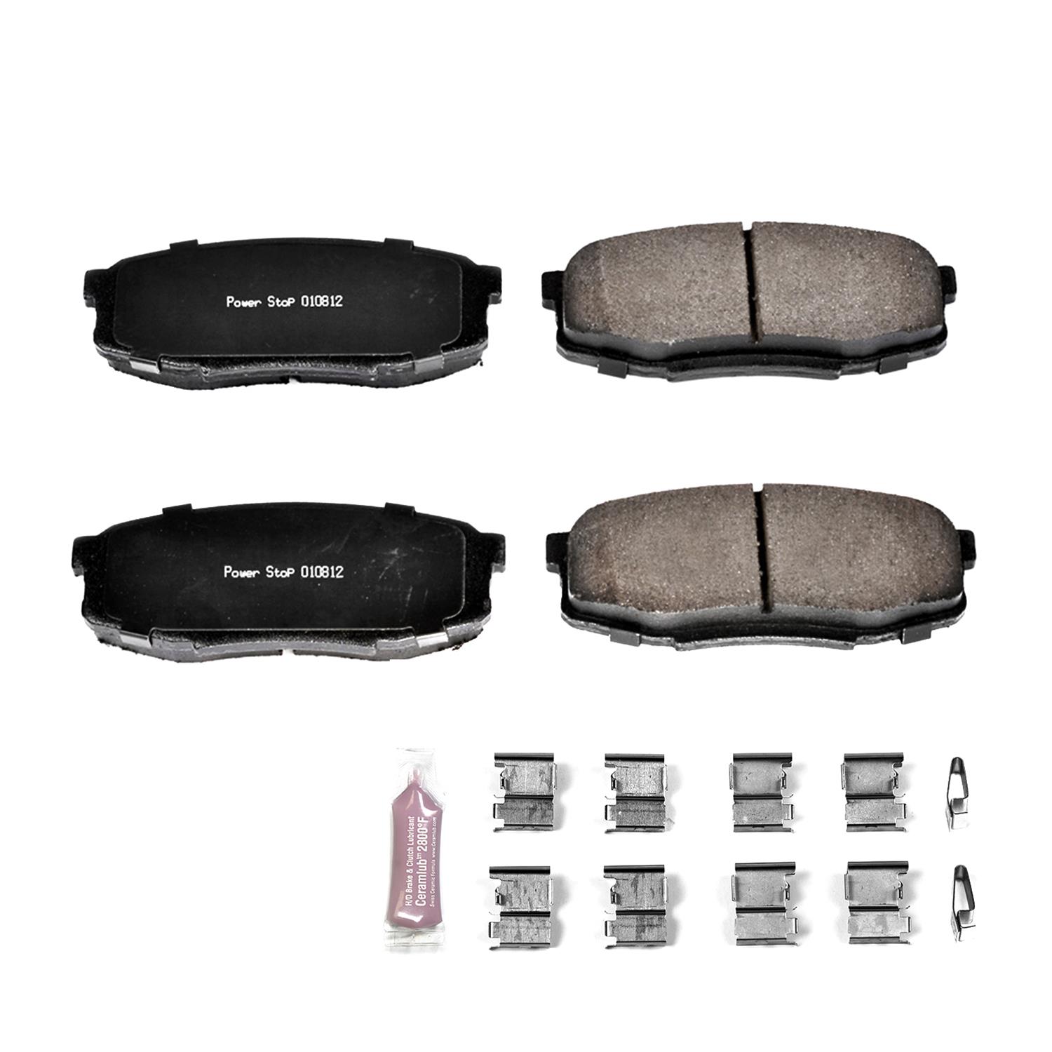 Power Stop Z231304 Power Stop Z23 Evolution Sport Brake Pads and