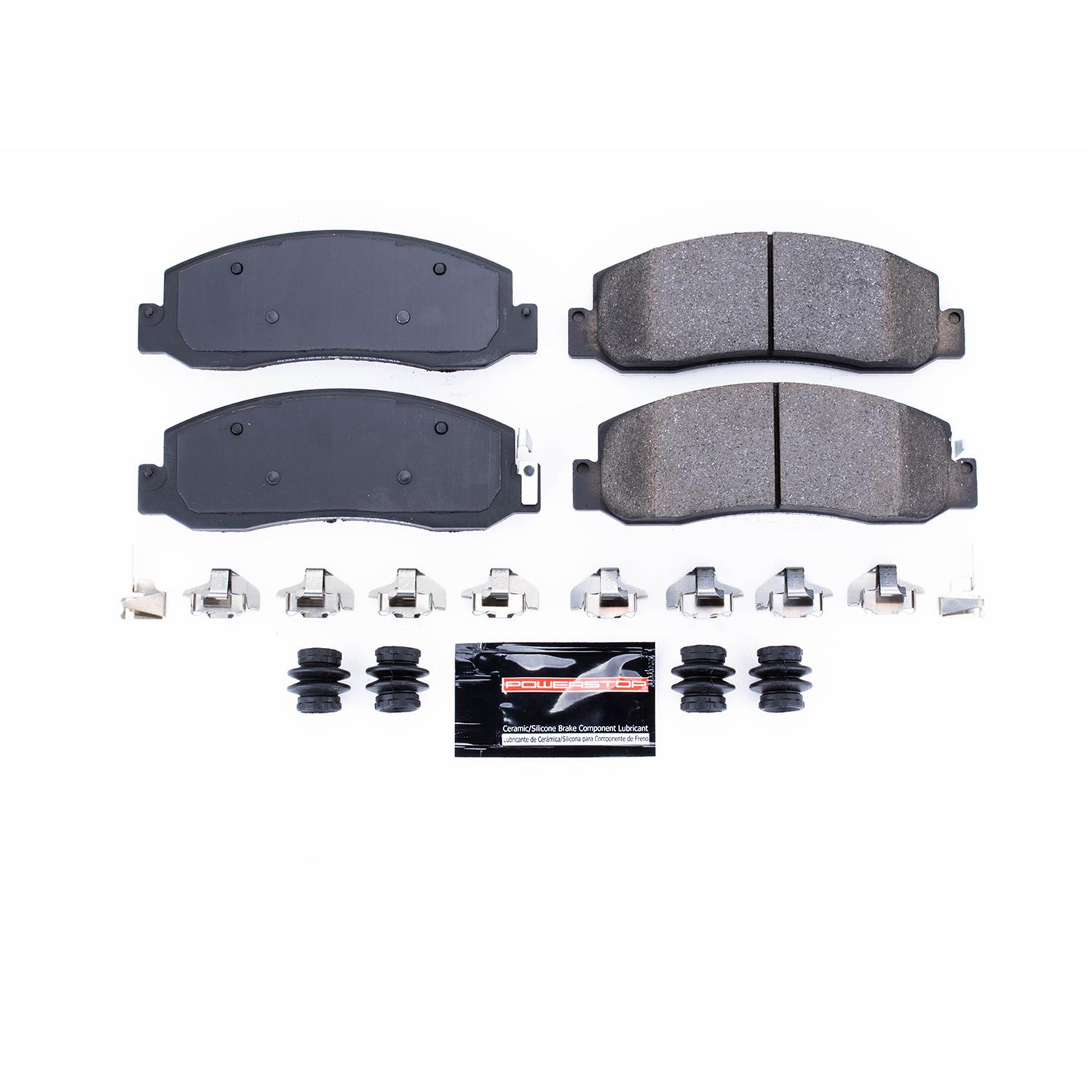 Power Stop Z231333 Power Stop Z23 Evolution Sport Brake Pads and
