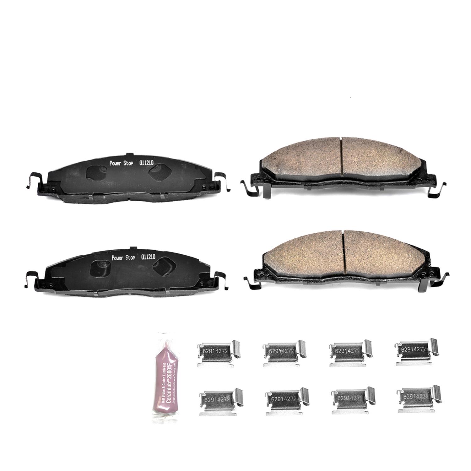 Power Stop Z231400 Power Stop Z23 Evolution Sport Brake Pads and