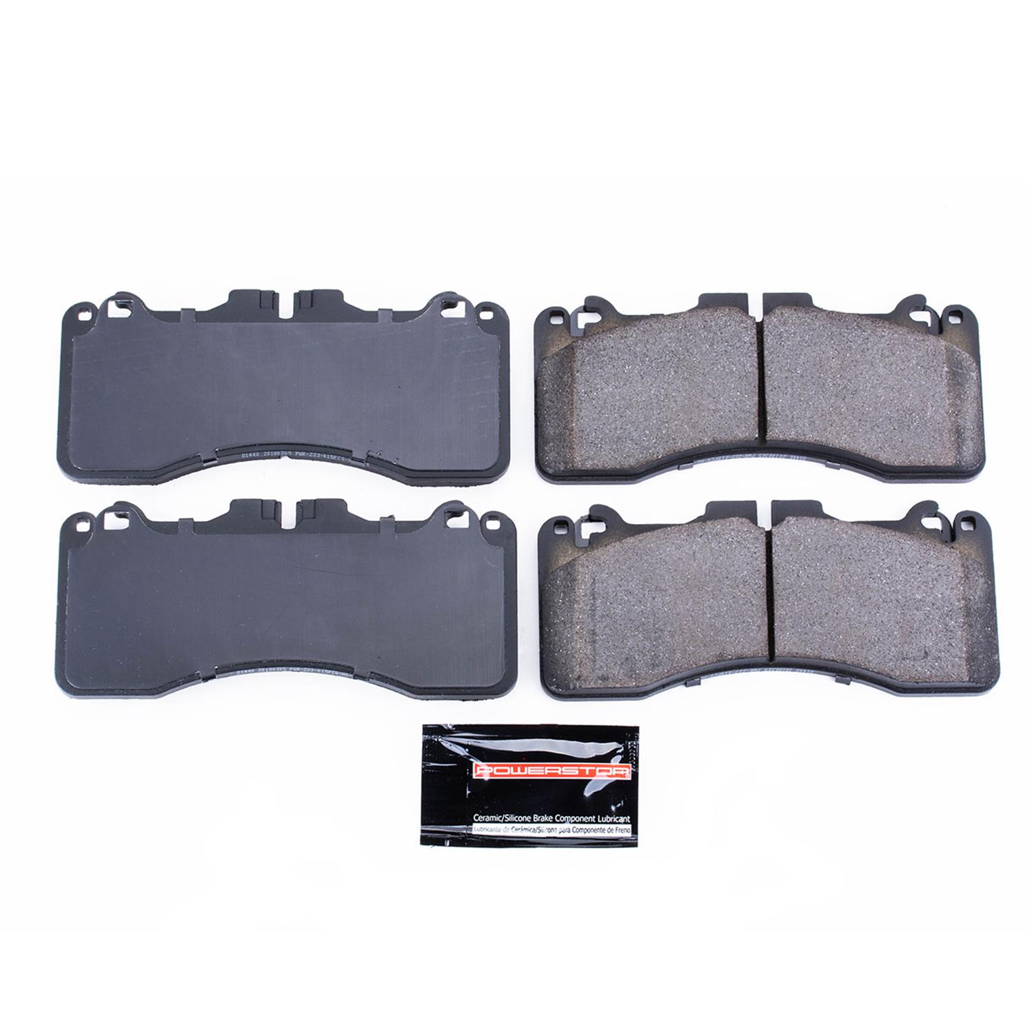 Power Stop Z23-1807 Z23 Evolution Sport Carbon Fiber Infused Ceramic Brake Pad with Hardware