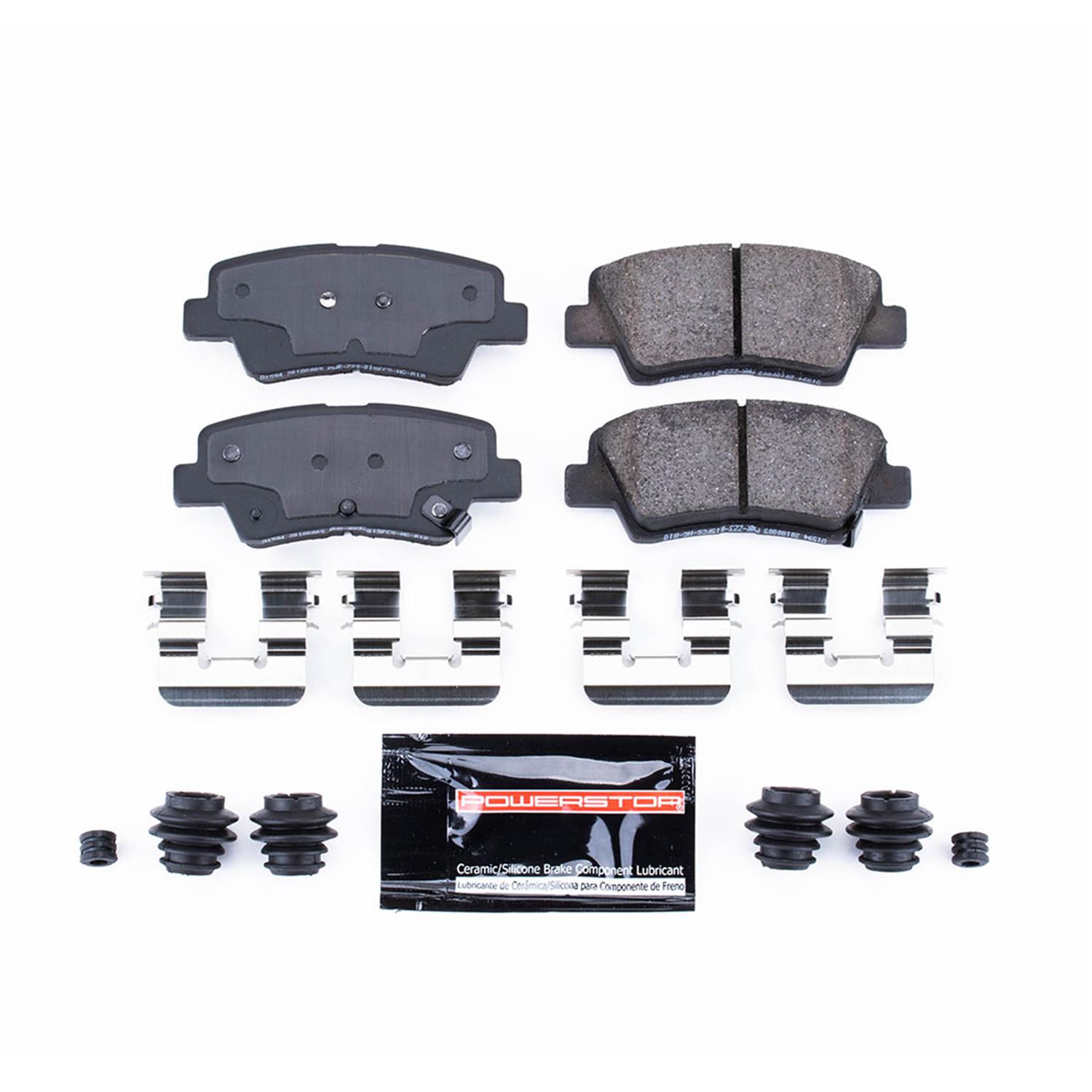 Power Stop Z23-1088 Z23 Evolution Sport Carbon-Fiber Ceramic Rear Brake Pads