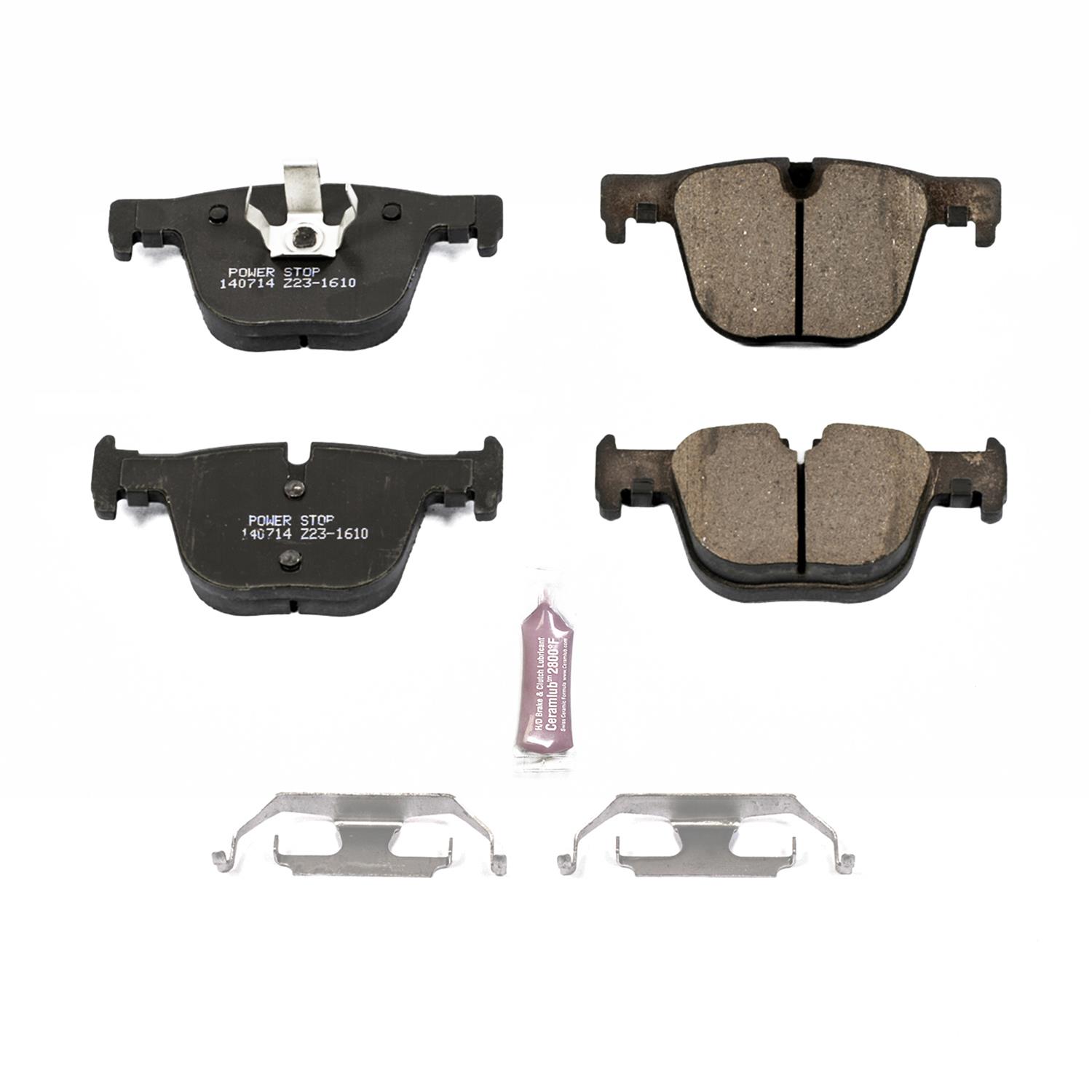 Power Stop Z231610 Power Stop Z23 Evolution Sport Brake Pads and