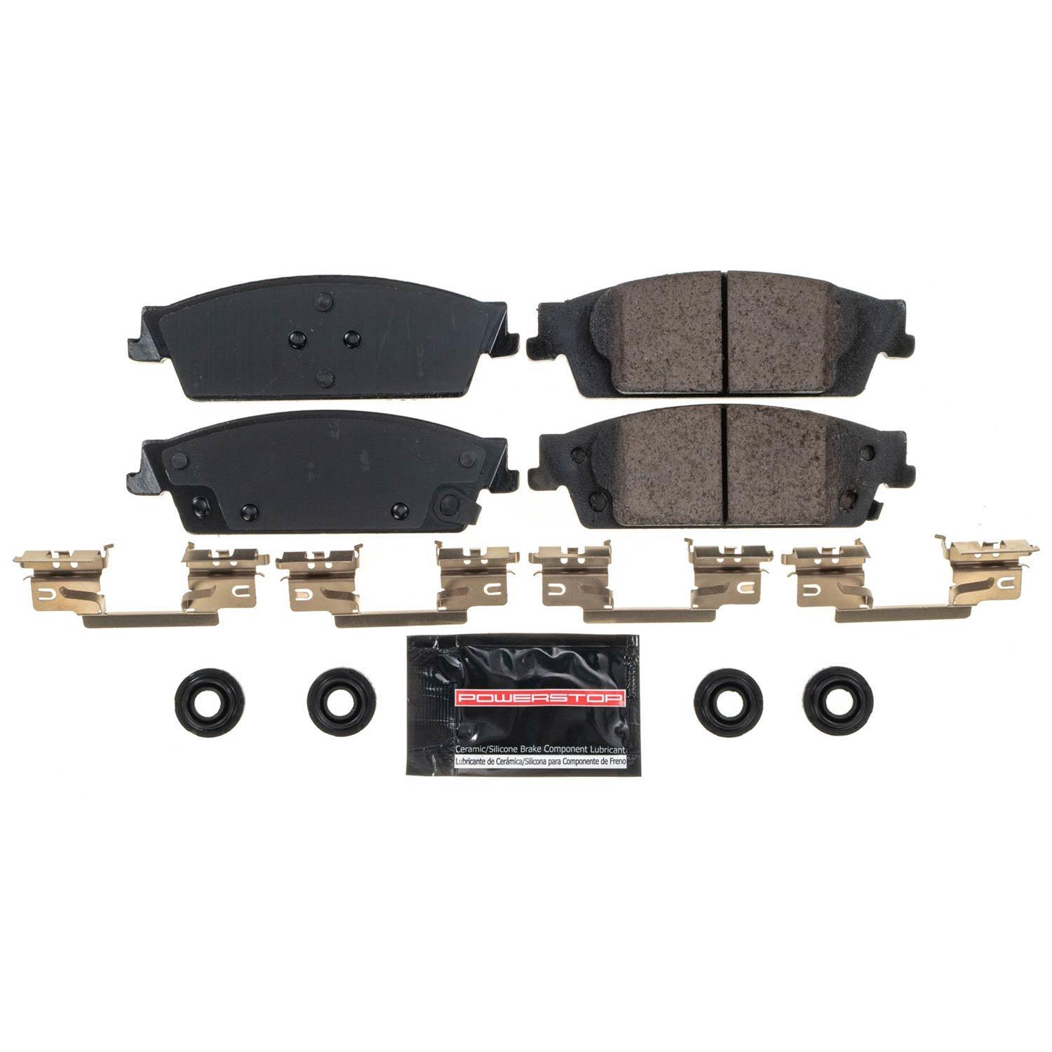 Power Stop 17-19 Hyundai Sonata Rear Z23 Evolution Sport Brake Pads w/Hardware main image 1