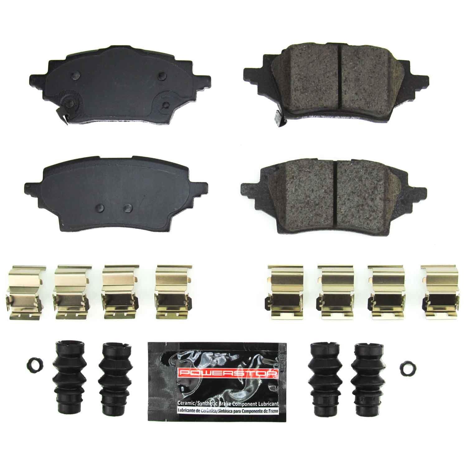 Power Stop 19-22 Toyota C-HR Rear Z23 Evo Sport Brake Pads w/Hardware thumbnail 8
