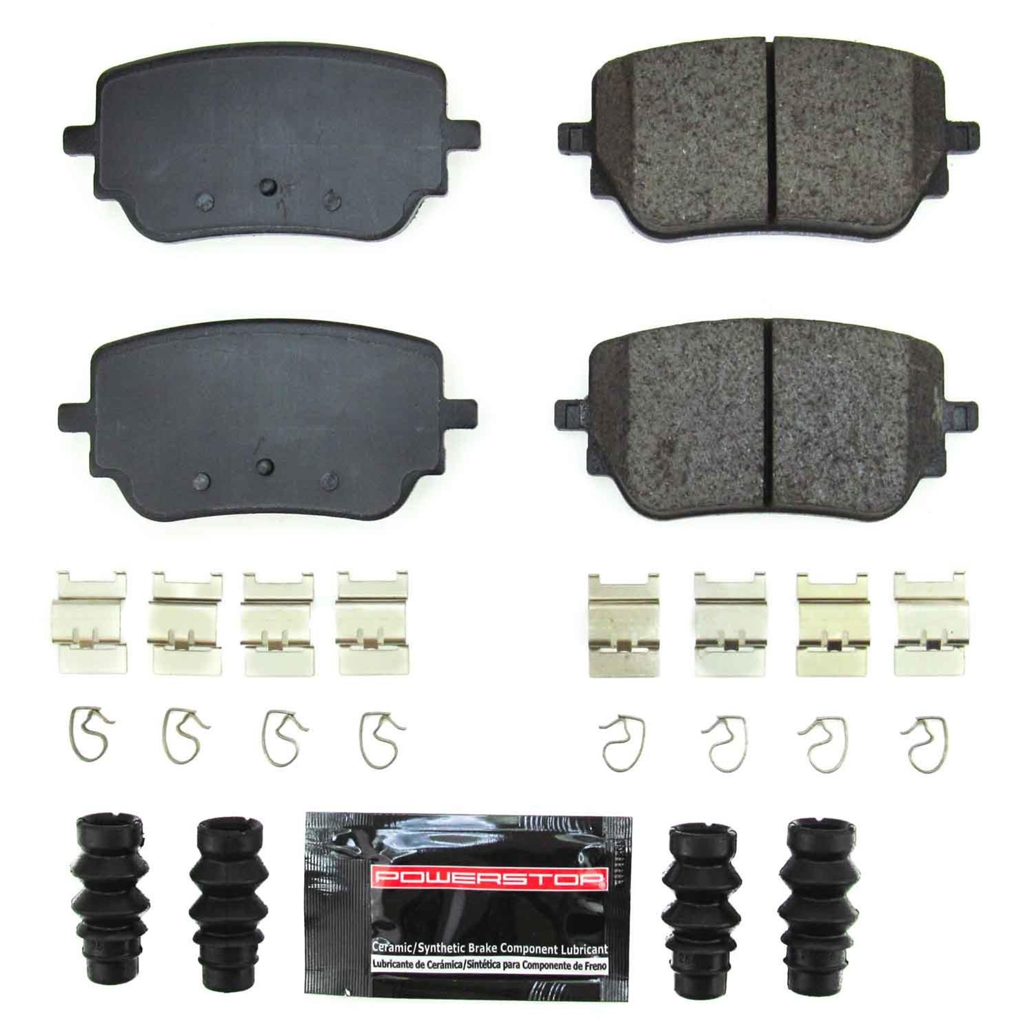 Power Stop 20-22 Mercedes-Benz CLA250 Rear Z23 Evo Sport Brake Pads w/Hardware thumbnail 8