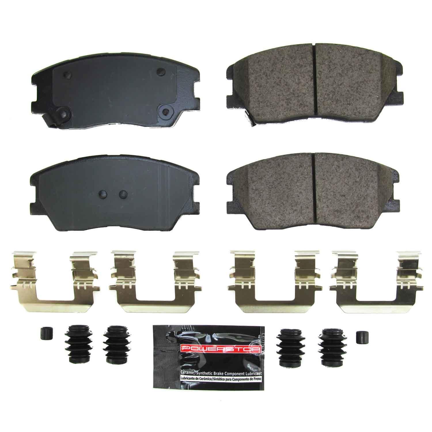 Power Stop 20-22 Kia Soul Front Z23 Evo Sport Brake Pads w/Hardware thumbnail 8