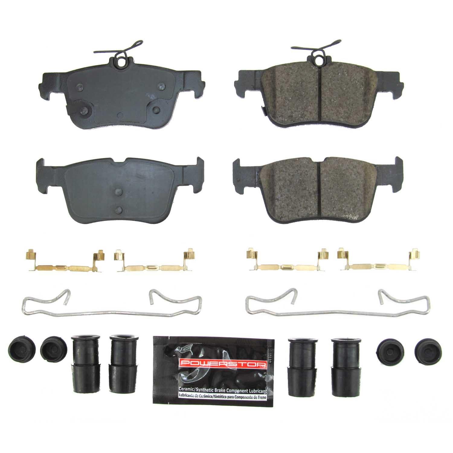 Power Stop 21-22 Ford Mustang Mach-E Rear Z23 Evo Sport Brake Pads w/Hardware thumbnail 8