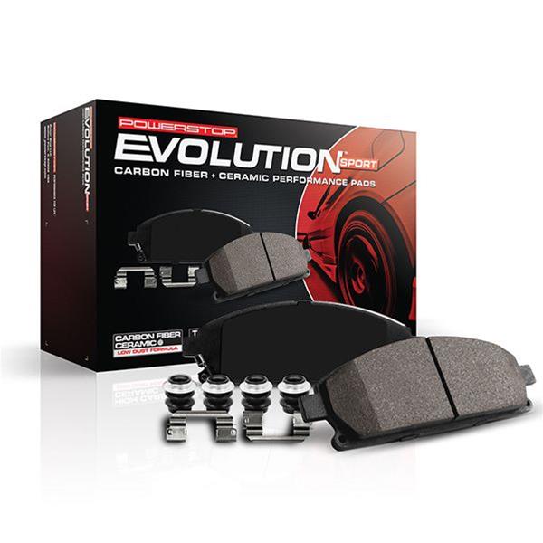 Power Stop 2024+ Ford Mustang Front Z23 Evolution Brake Pads w/Hardware thumbnail 2