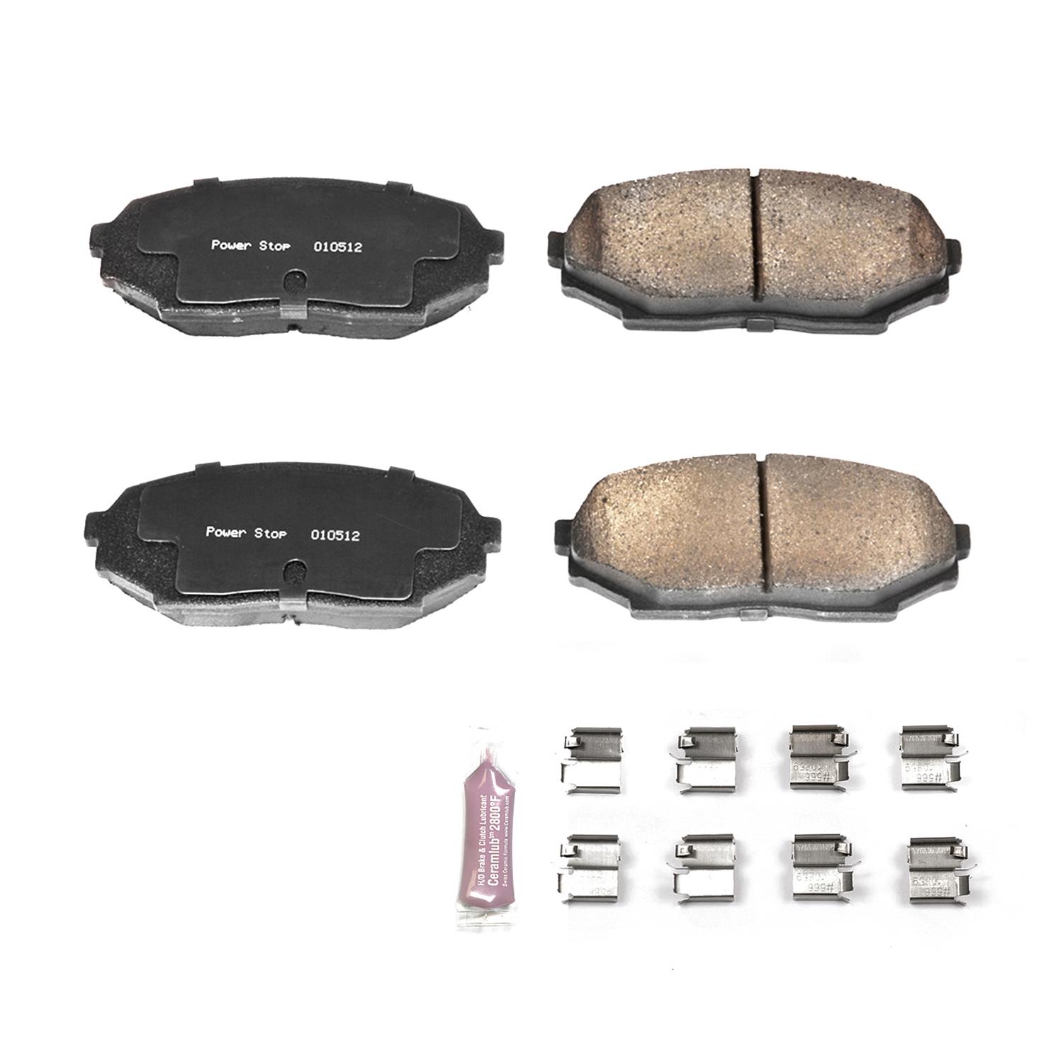 Power Stop Z23457 Power Stop Z23 Evolution Sport Brake Pads and