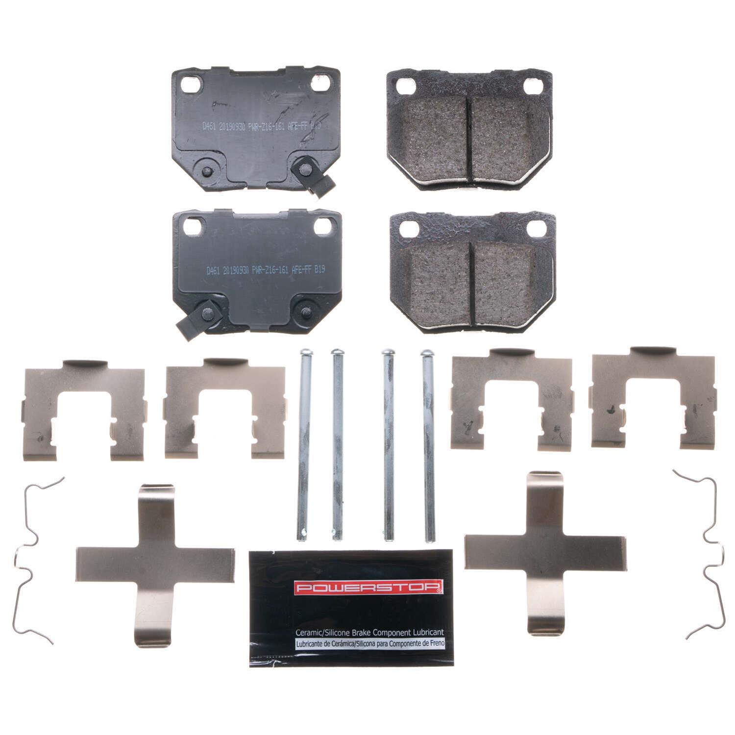 Power Stop Z23461 Power Stop Z23 Evolution Sport Brake Pads and