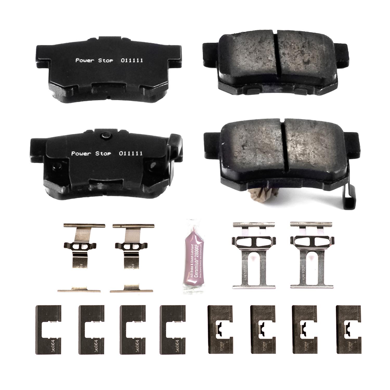 Power Stop Z23537 Power Stop Z23 Evolution Sport Brake Pads and