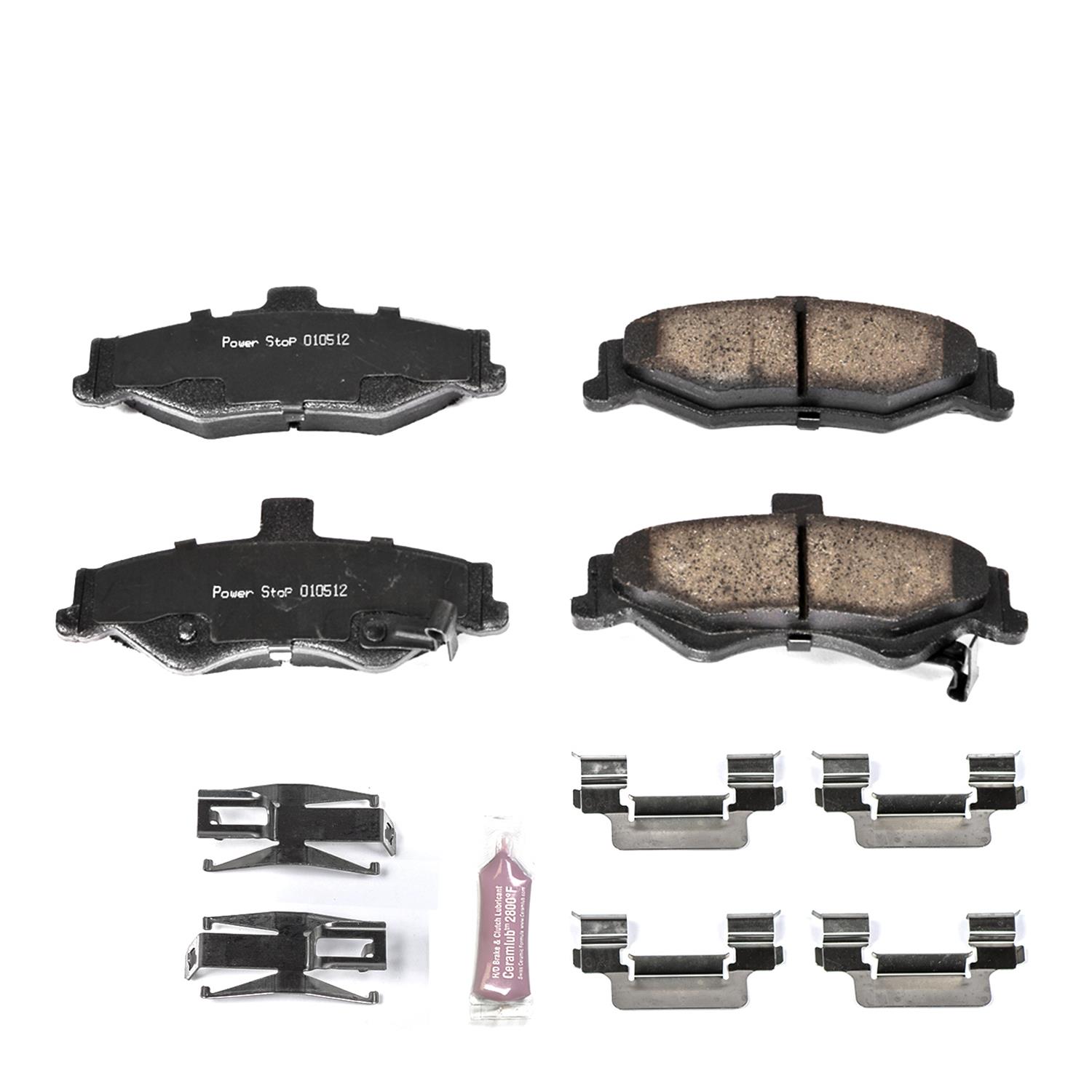 PowerStop Brake Pad Set | 2005–2009 Kia Spectra (Z23-1074) main image 1