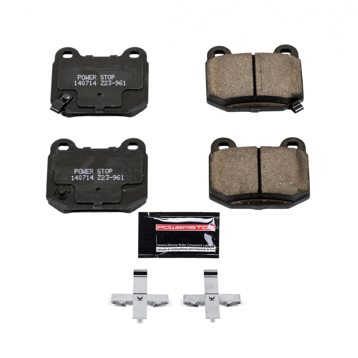Power Stop Z23961 Power Stop Z23 Evolution Sport Brake Pads and