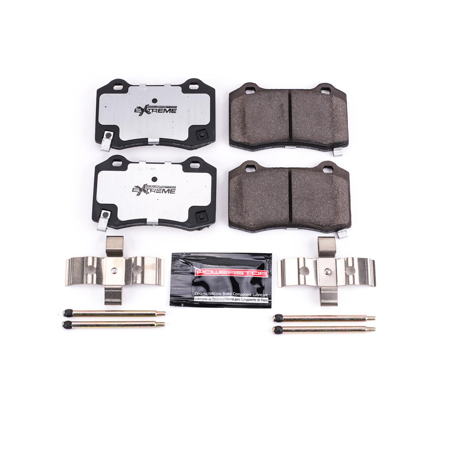 Z26-1549 Powerstop 2-Wheel Set Brake Pad Sets Front New for Audi A6 Quattro A8