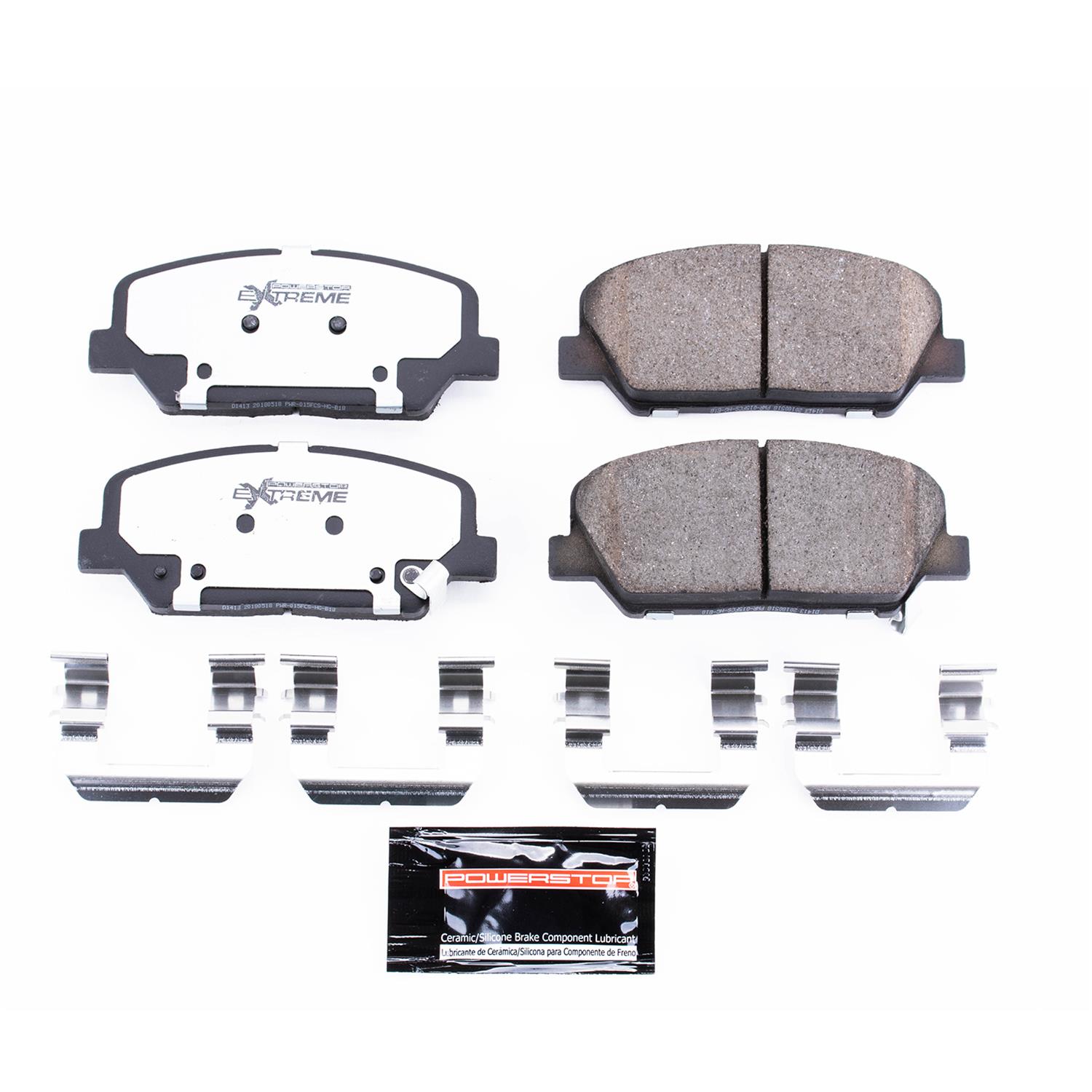 PowerStop Z26-1413 PowerStop Z26 Street Warrior Brake Pads and