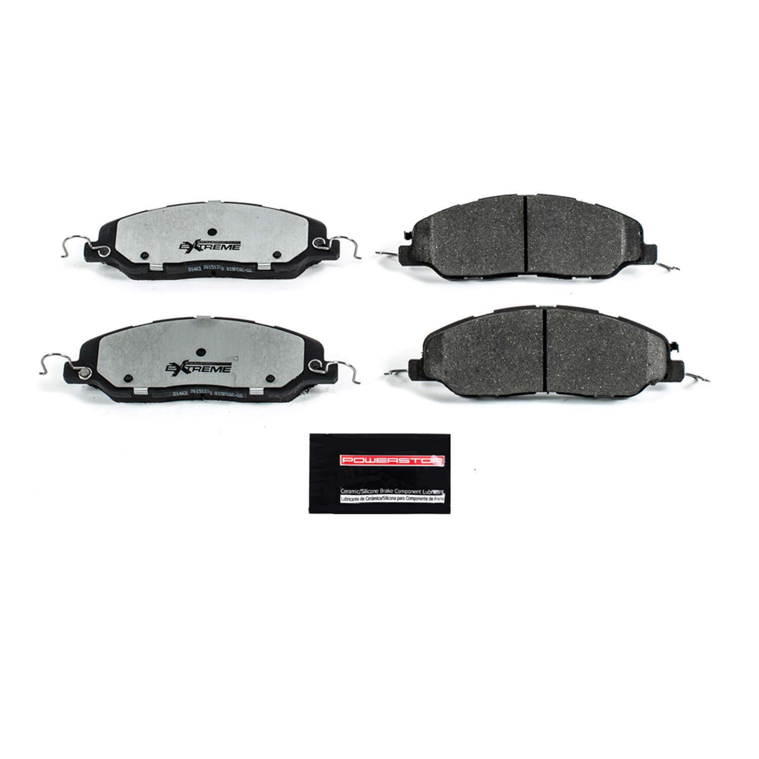 Power Stop Z26-1463 Power Stop Z26 Street Warrior Brake Pads and Hardware  Kits | Summit Racing