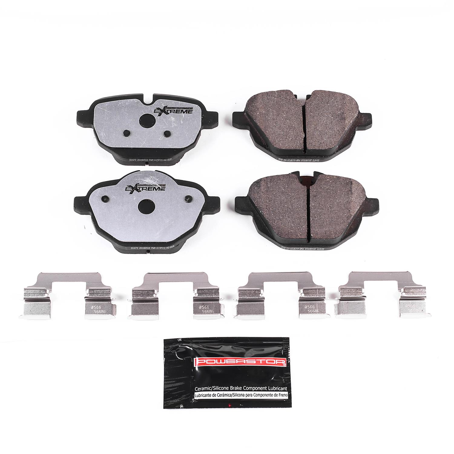 Power Stop Z261473 Power Stop Z26 Street Warrior Brake Pads and