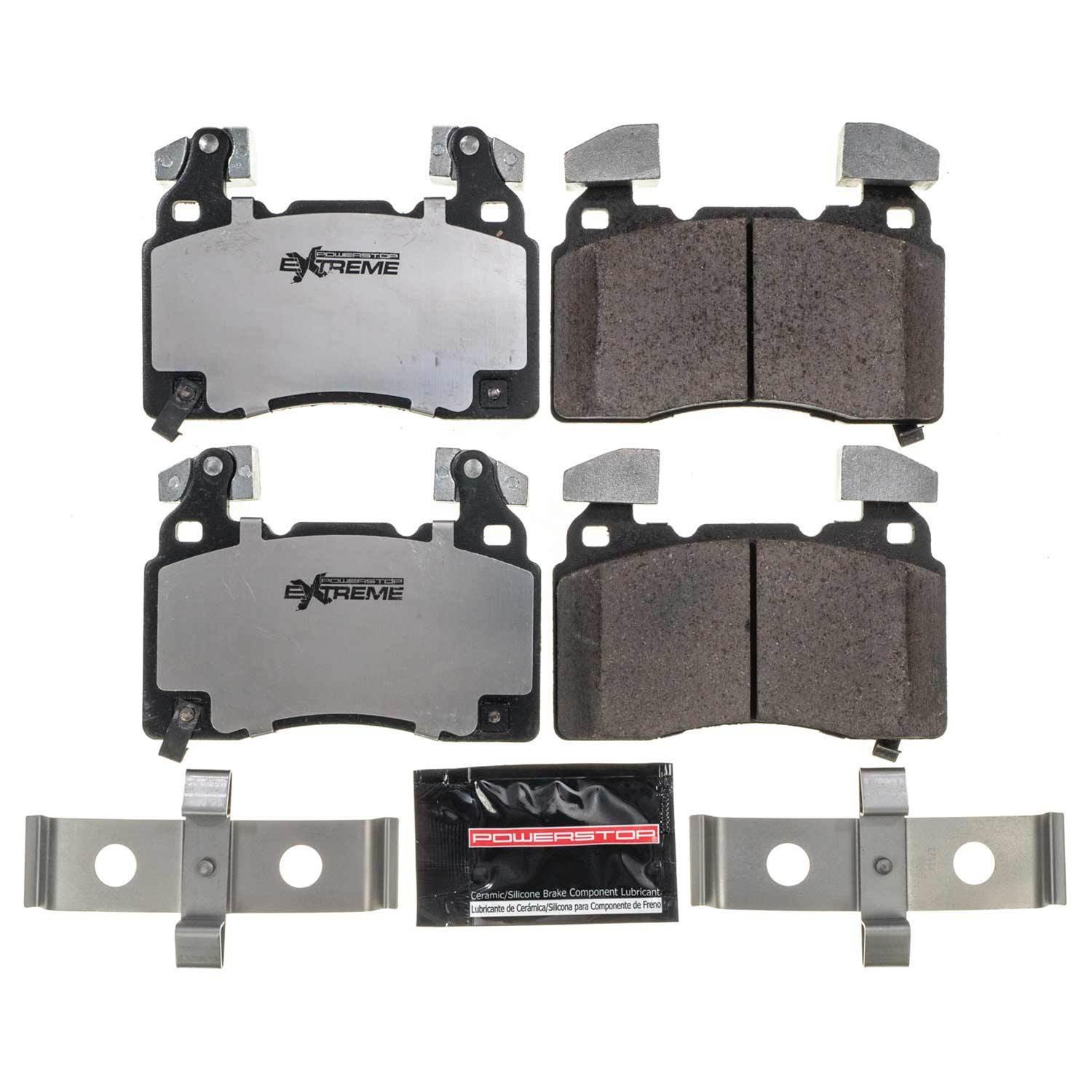 Power Stop Z26-1474A Power Stop Z26 Street Warrior Brake Pads and Hardware  Kits | Summit Racing