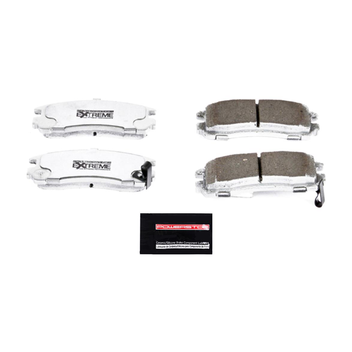Power Stop Z26383 Power Stop Z26 Street Warrior Brake Pads and