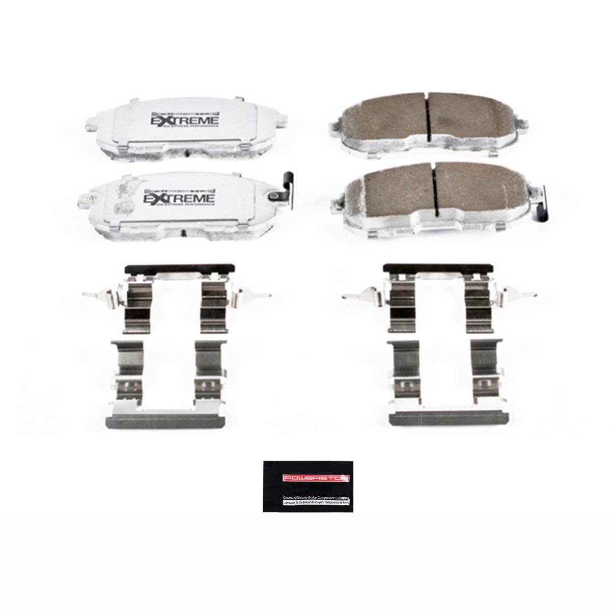 Power Stop Z26430 Power Stop Z26 Street Warrior Carbon FiberCeramic